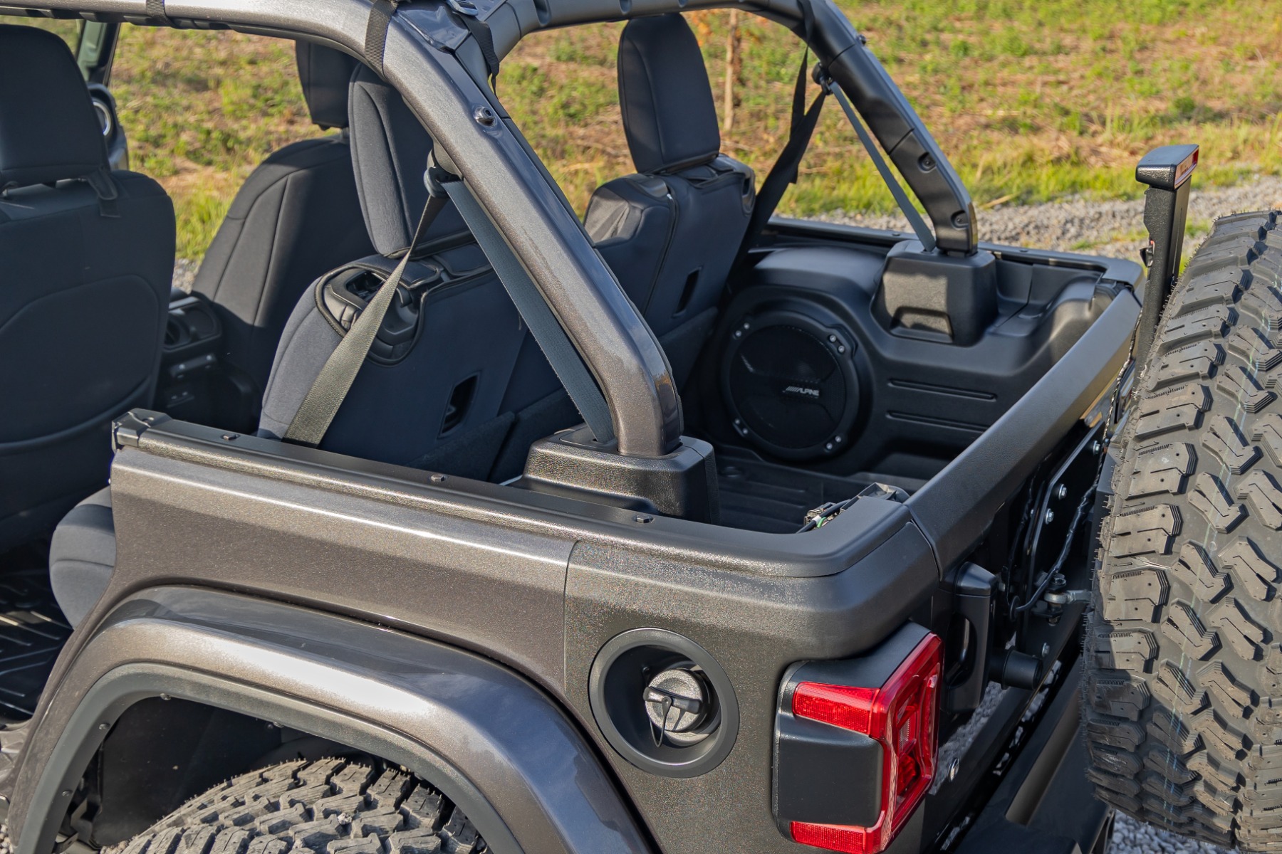 Trail-Verkleidung | Heckklappenschutz | Jeep Wrangler JL/Wrangler Unlimited (18–26) — Bild 6