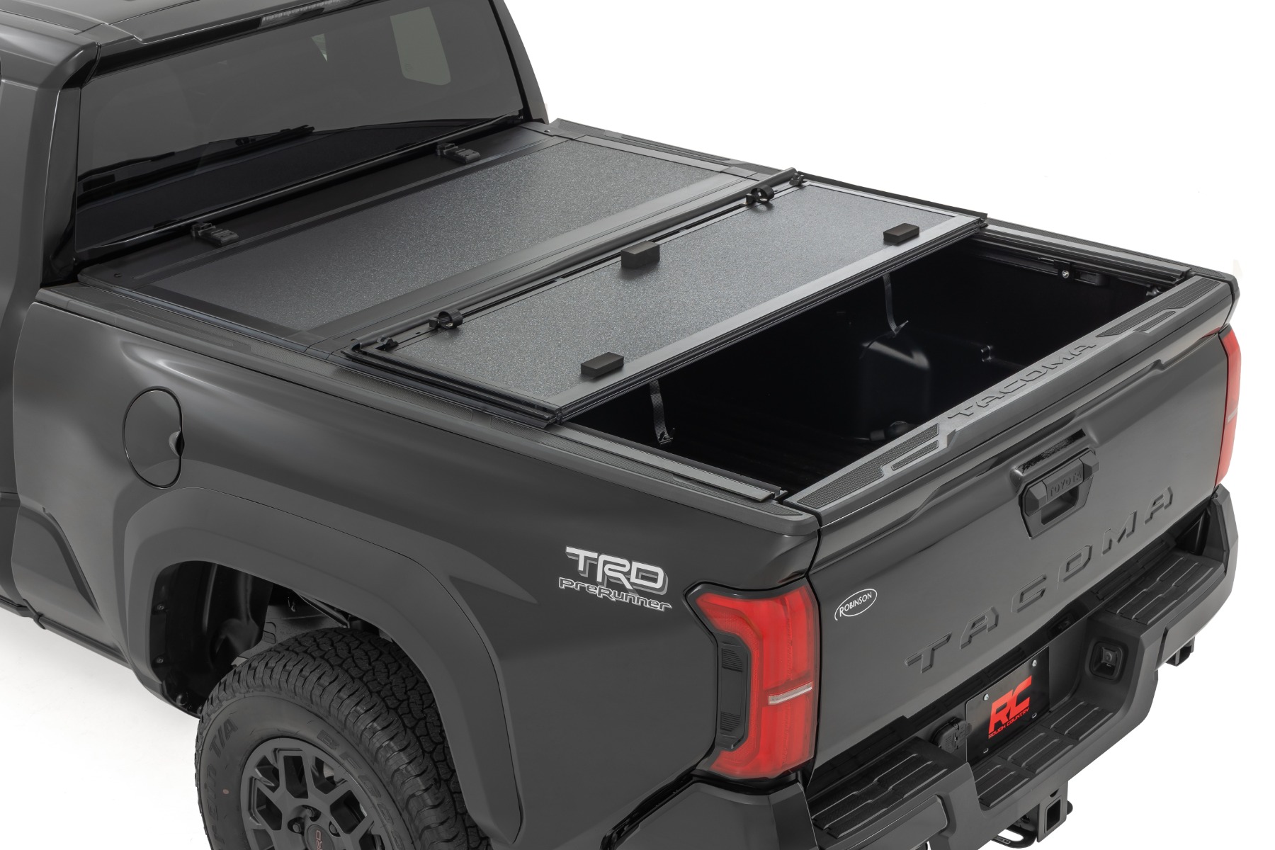Hard Tri-Fold Flip Up Bed Cover | 6' Bed | Toyota Tacoma 2WD/4WD (2024-2026) — Bild 2