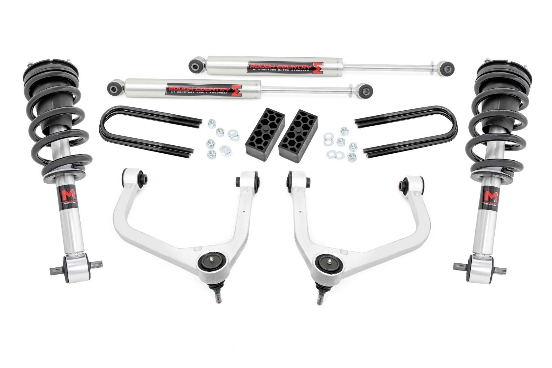 3,5-Zoll-Lift Kit | M1-Federbeine | Chevy Silverado 1500 2WD/4WD (2025–2026)