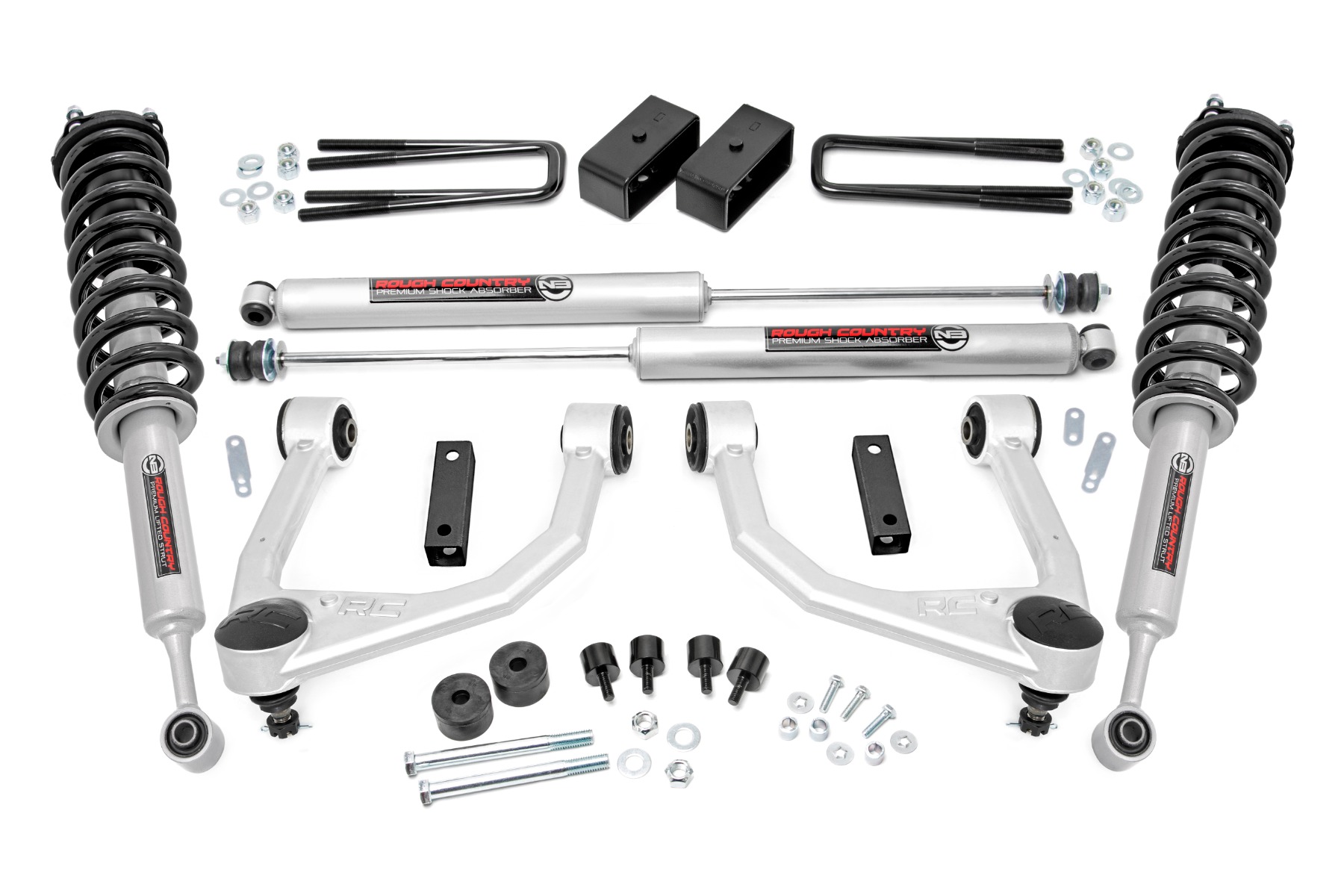 3,5-Zoll-Lift Kit | N3-Federbeine | Toyota Tundra 2WD/4WD (2007–2021) — Bild 1