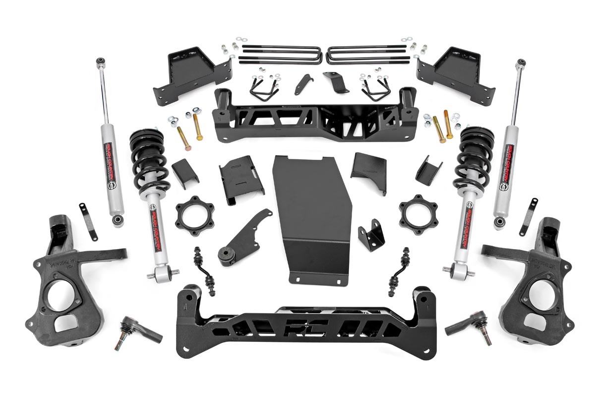 7-Zoll-Lift Kit | Aluminium/Stanzstahl | FR N3 | Chevy/GMC 1500 (2014–2018 & Classic)