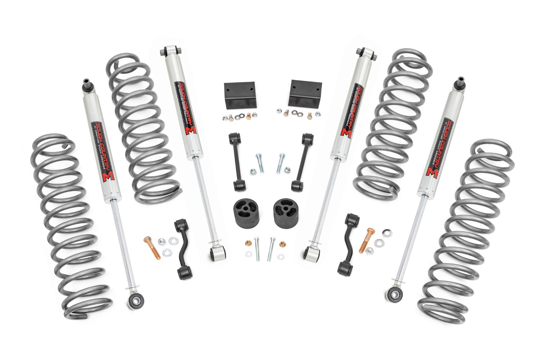 2,5-Zoll-Lift Kit | Schraubenfedern | M1 | Jeep Wrangler Unlimited 4WD (2024–2026)