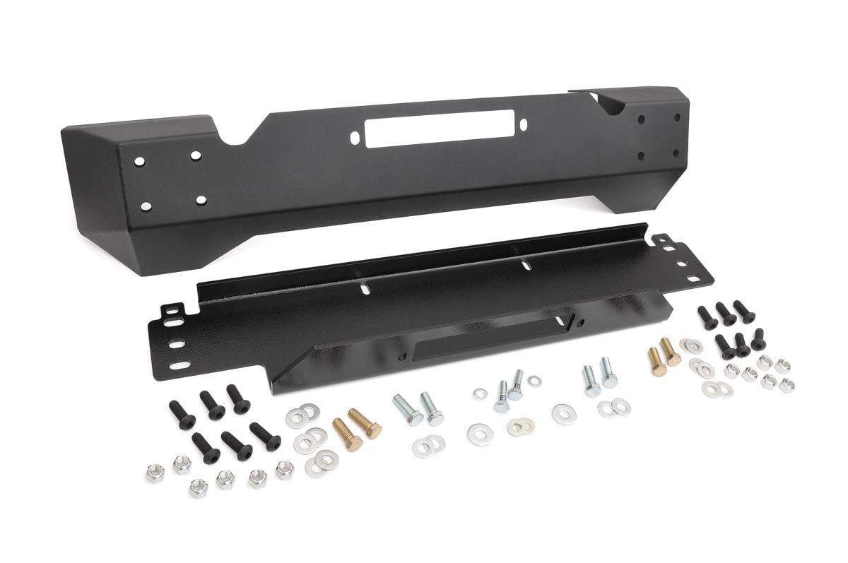 Kurze Seilwinde-Stoßstange vorne | Jeep Wrangler TJ (97–06)/Wrangler Unlimited (04–06)