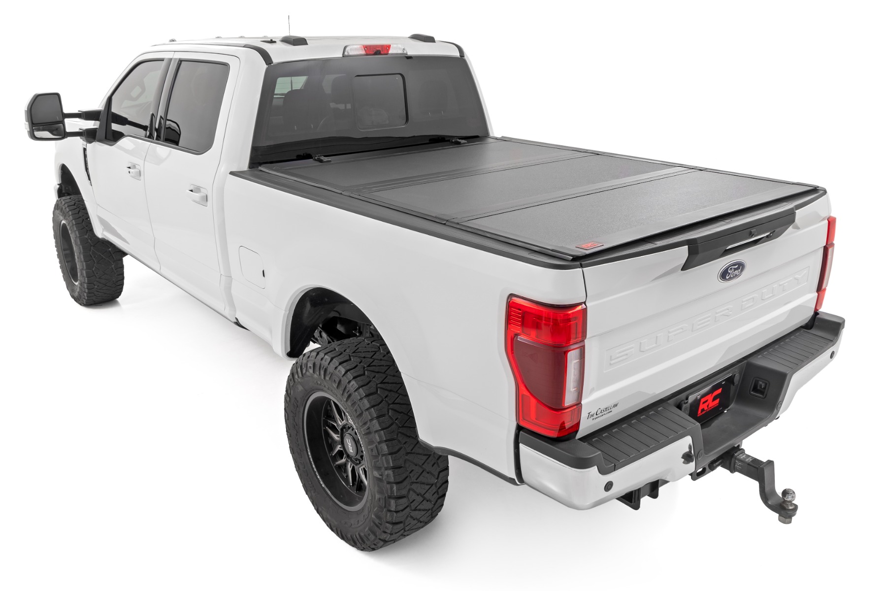 Stabile, dreifach klappbare Ladeflächenabdeckung | 6'10 Zoll Ladefläche | Ford F-250/F-350 Super Duty (2017–2026) — Bild 3