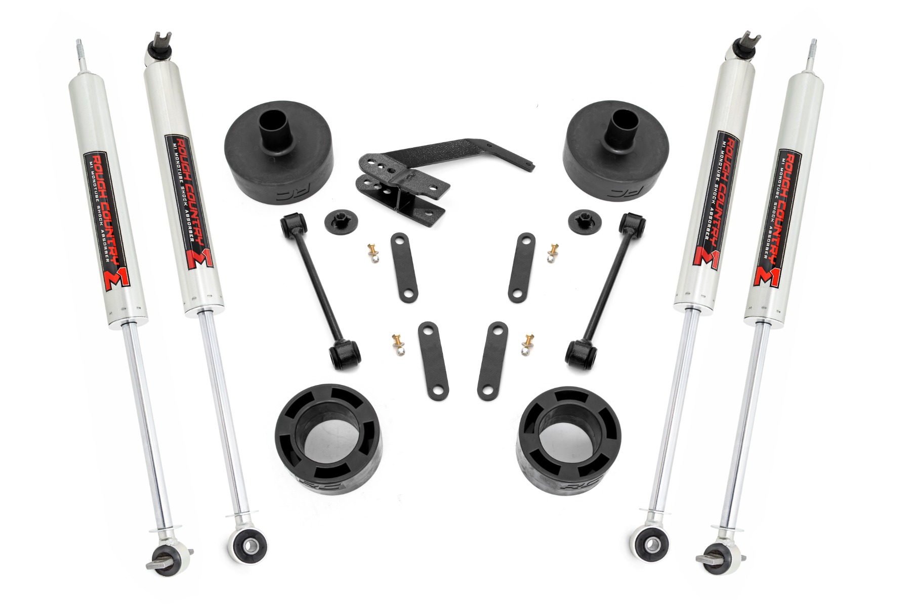 2,5-Zoll-Lift Kit | Distanzscheiben | M1 | Jeep Wrangler JK/Wrangler Unlimited (07–18)