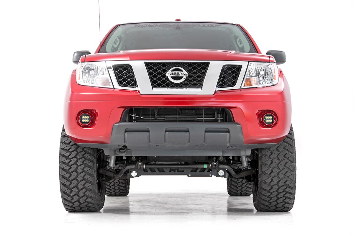 LED-Beleuchtungsset | Nebelscheinwerferhalterung | 2 Zoll Schwarz, Paar | Spot | Nissan Frontier (05–20) — Bild 2