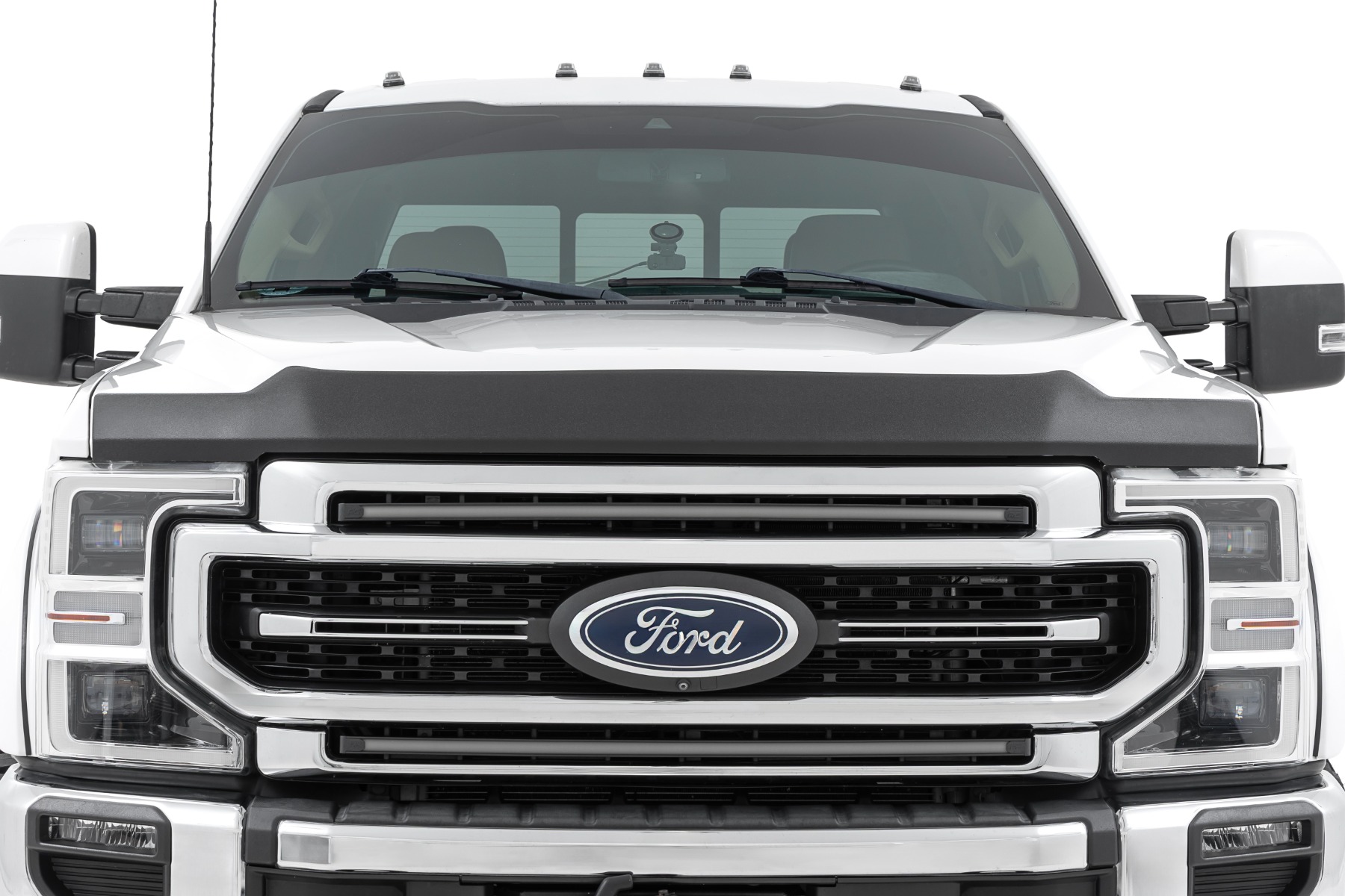 Motorhaubenschutz | Hochglanzschwarz | Ford Super Duty (2017–2022) — Bild 3