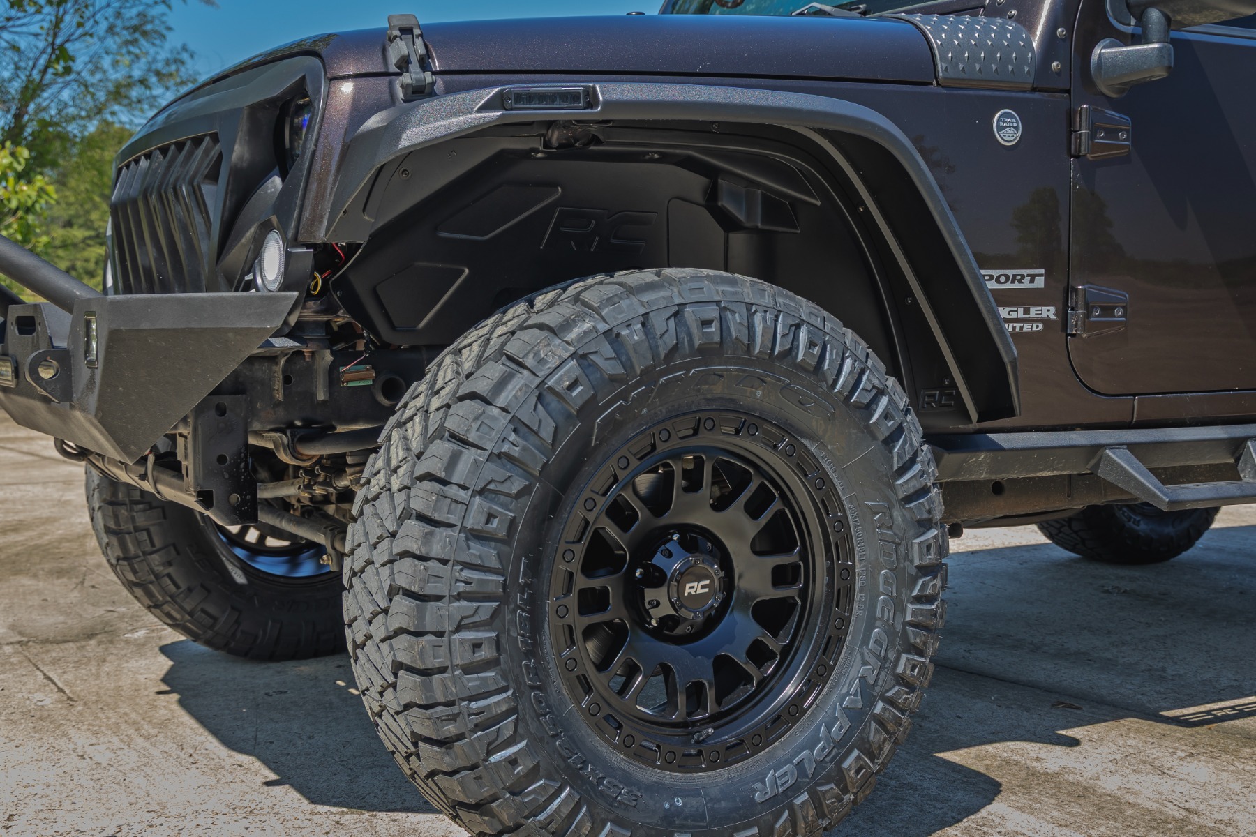 Radhausschalen vorne | Jeep Wrangler Unlimited 2WD/4WD (2007–2018) — Bild 5