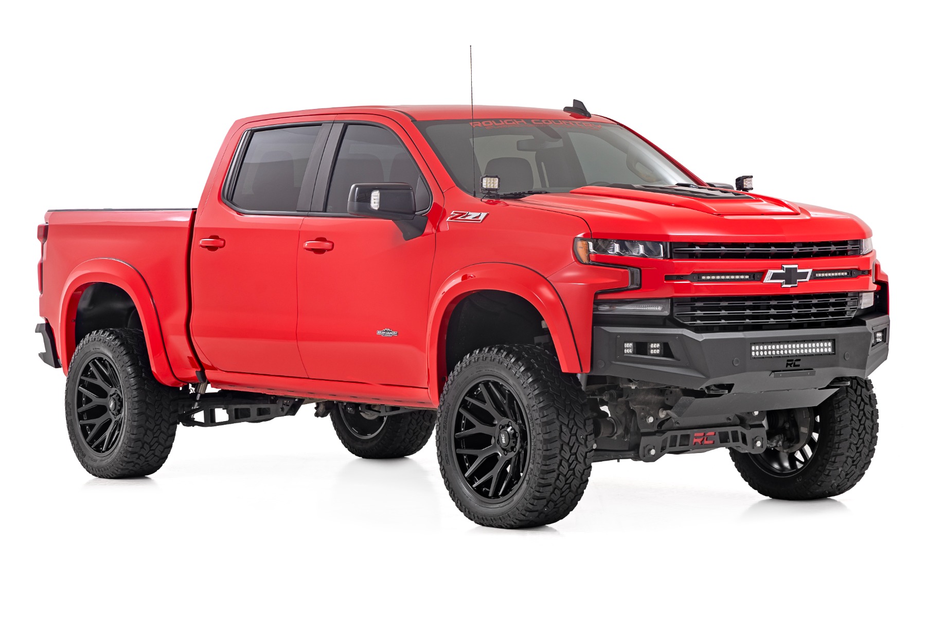 Sport-Kotflügelverbreiterungen | GBA Schwarz | Chevy Silverado 1500 2WD/4WD (2019–2026) — Bild 3