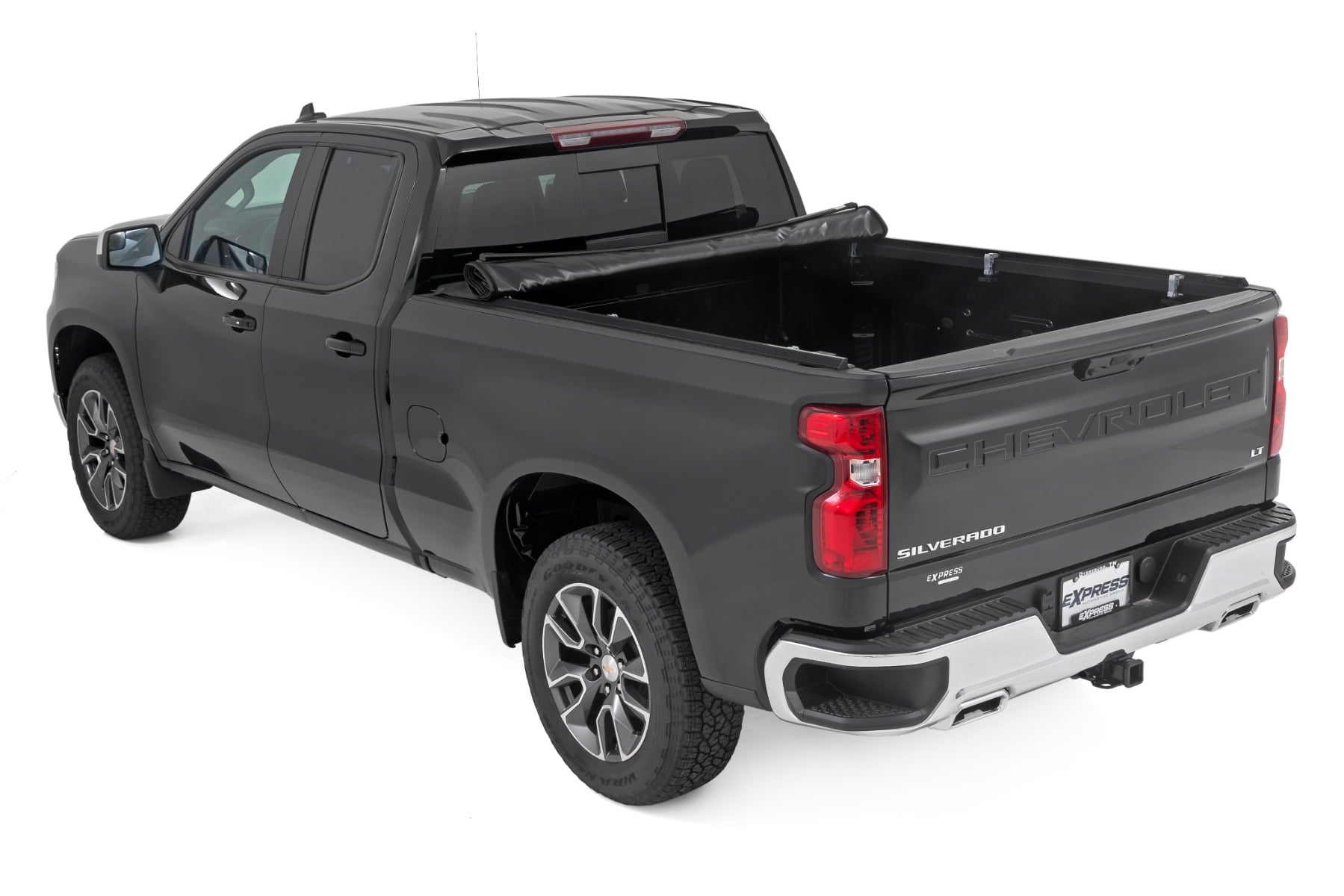 Weiche Roll-up-Ladeflächenabdeckung | 6'7 Zoll Ladefläche | Chevy/GMC Sierra 1500 (19–26)/Silverado 1500 (19–26) — Bild 2