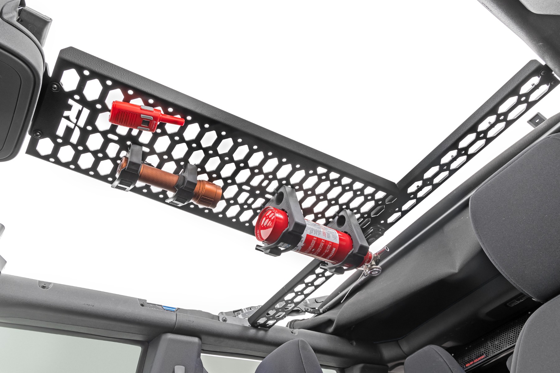 Molle-Befestigungsplatte mit LED-Innenleuchte | Deckenmontage | Ford Bronco 4WD (21–26) — Bild 3