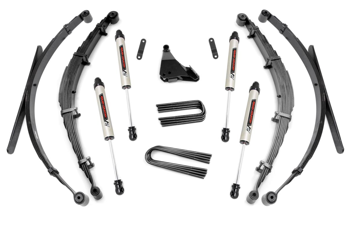 4-Zoll-Lift Kit | Hinterradfedern | V2 | Ford F-250/F-350 Super Duty 4WD (99–04)