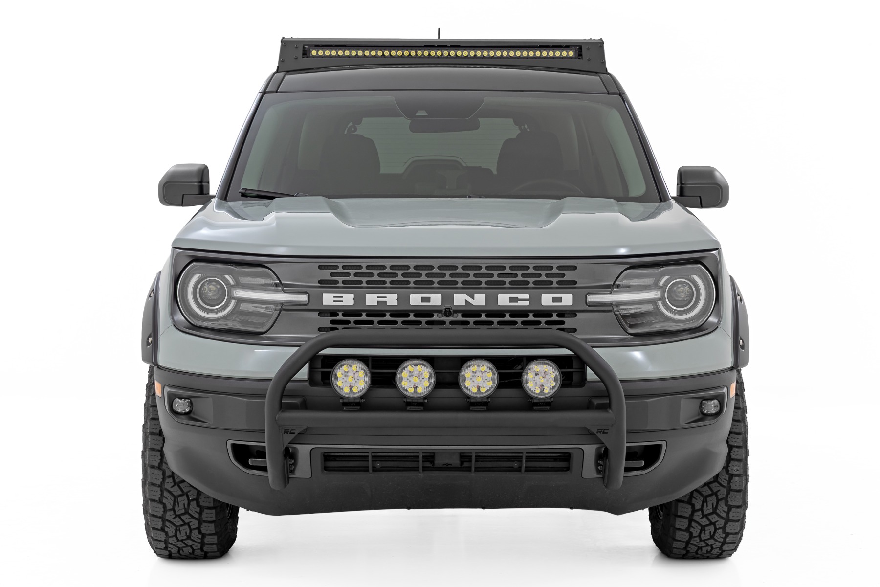 Frontschutzbügel | mit Abschlepphaken | LED der Spectrum-Serie | Ford Bronco Sport 4WD (21–24) — Bild 4