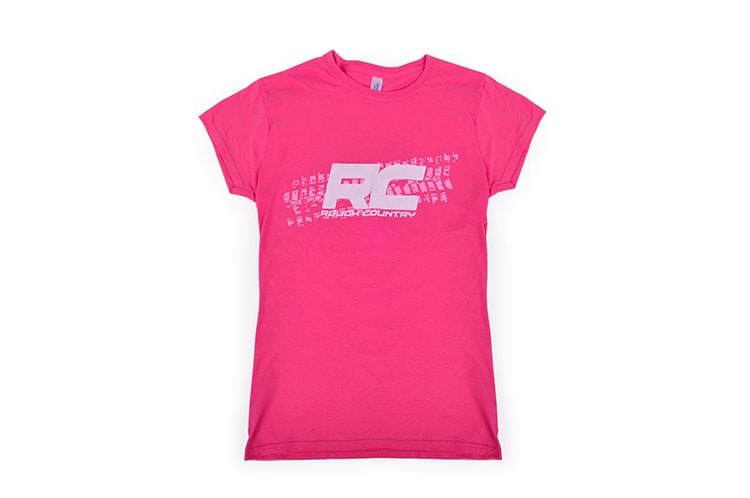 Rough Country T-Shirt | Damen-Passform | Rosa | Größe M