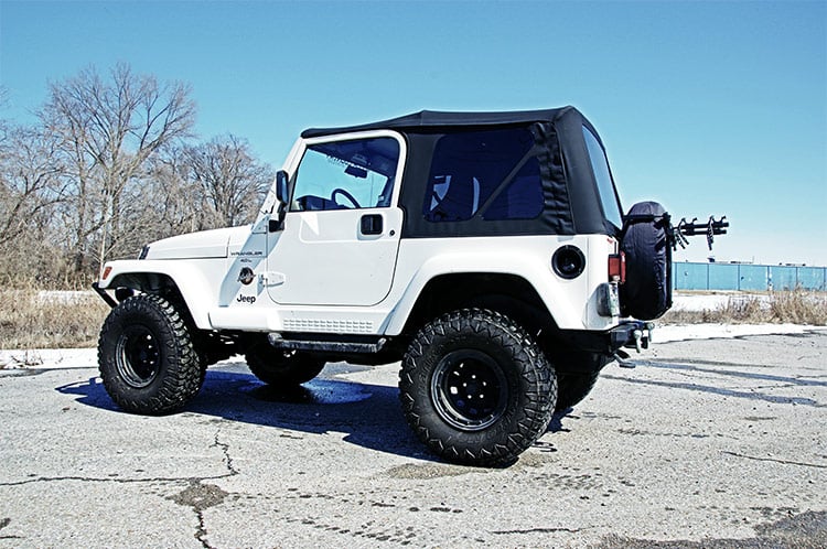 Softtop | Ersatzteil | Schwarz | Volltüren | Jeep Wrangler TJ 4WD (97–06) — Bild 3