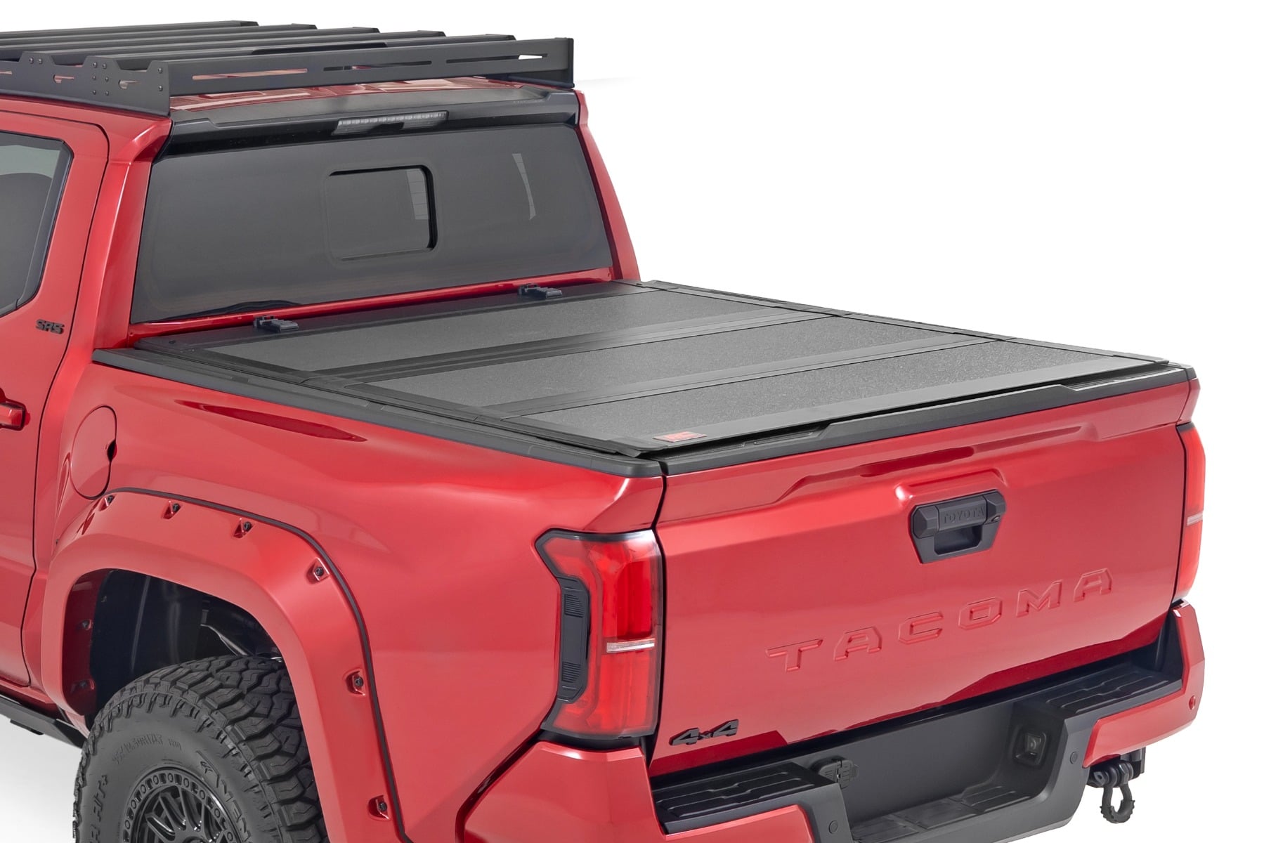 Stabile, dreifach faltbare, hochklappbare Ladeflächenabdeckung | 5' Ladefläche | Toyota Tacoma 2WD/4WD (2024–2026)