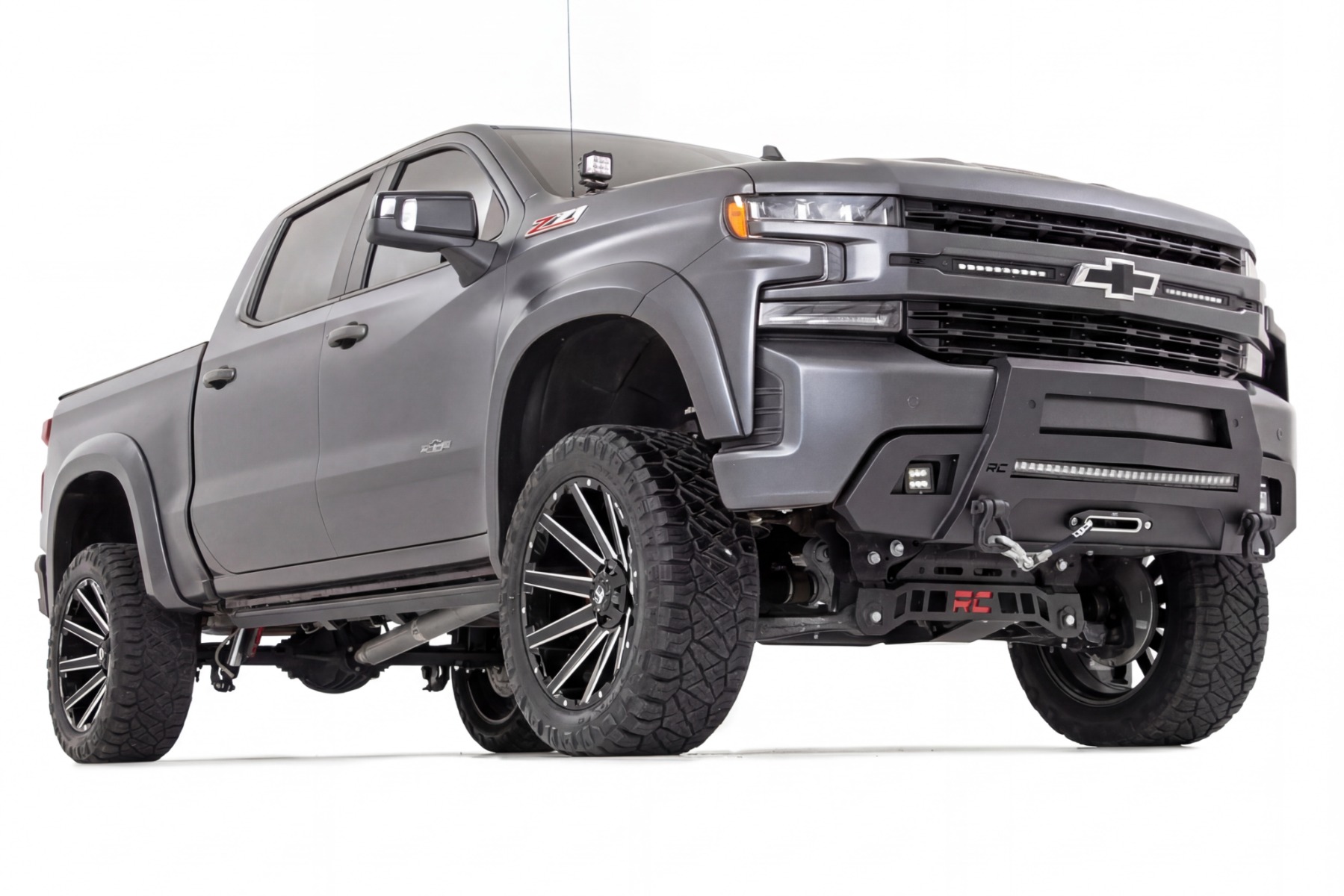 SF1 Fender Flares | G9K Satin Steel | Chevy Silverado 1500 2WD/4WD (19-26) — Bild 2
