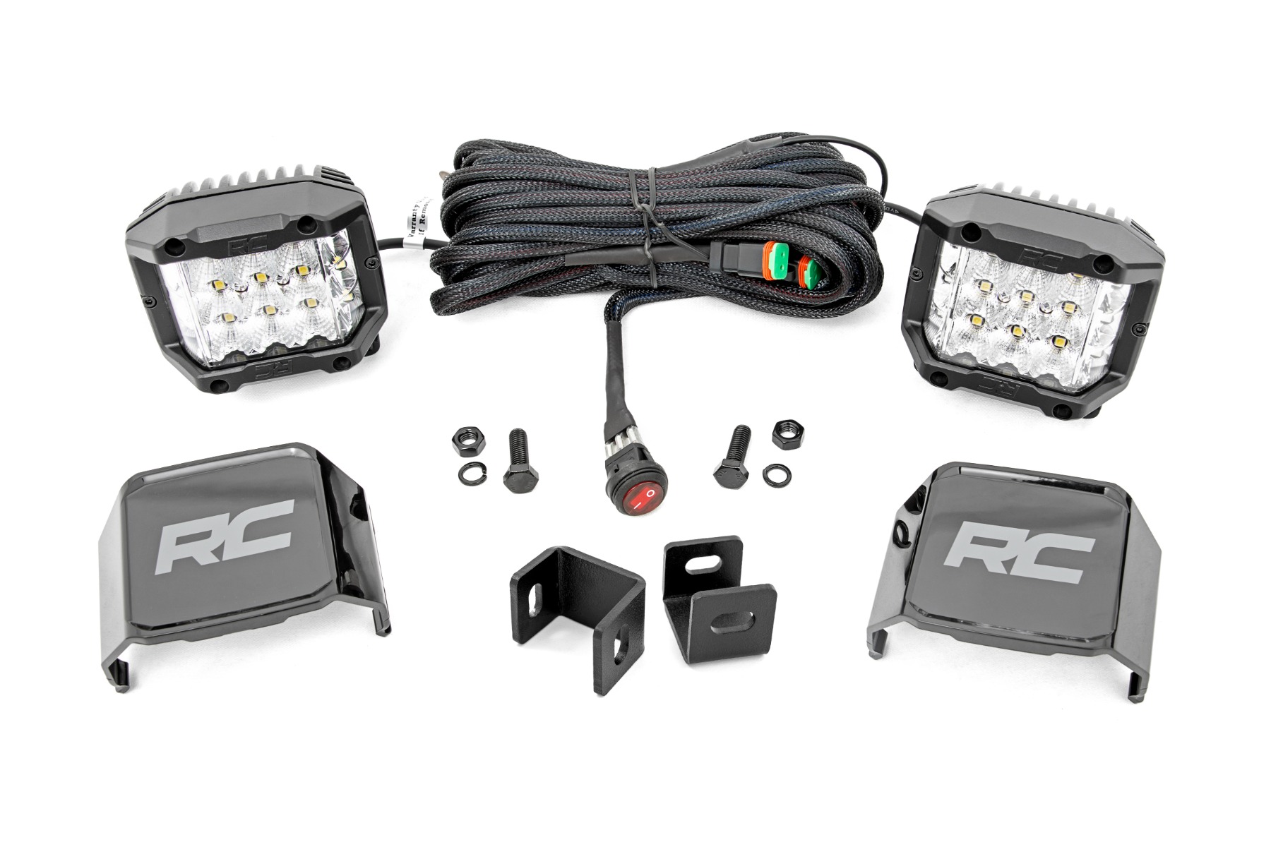 LED-Beleuchtungsset | Einbau in die Seitenleiste |  3" OSRAM | Breitstrahl | Toyota Tundra 2WD/4WD (22–26)