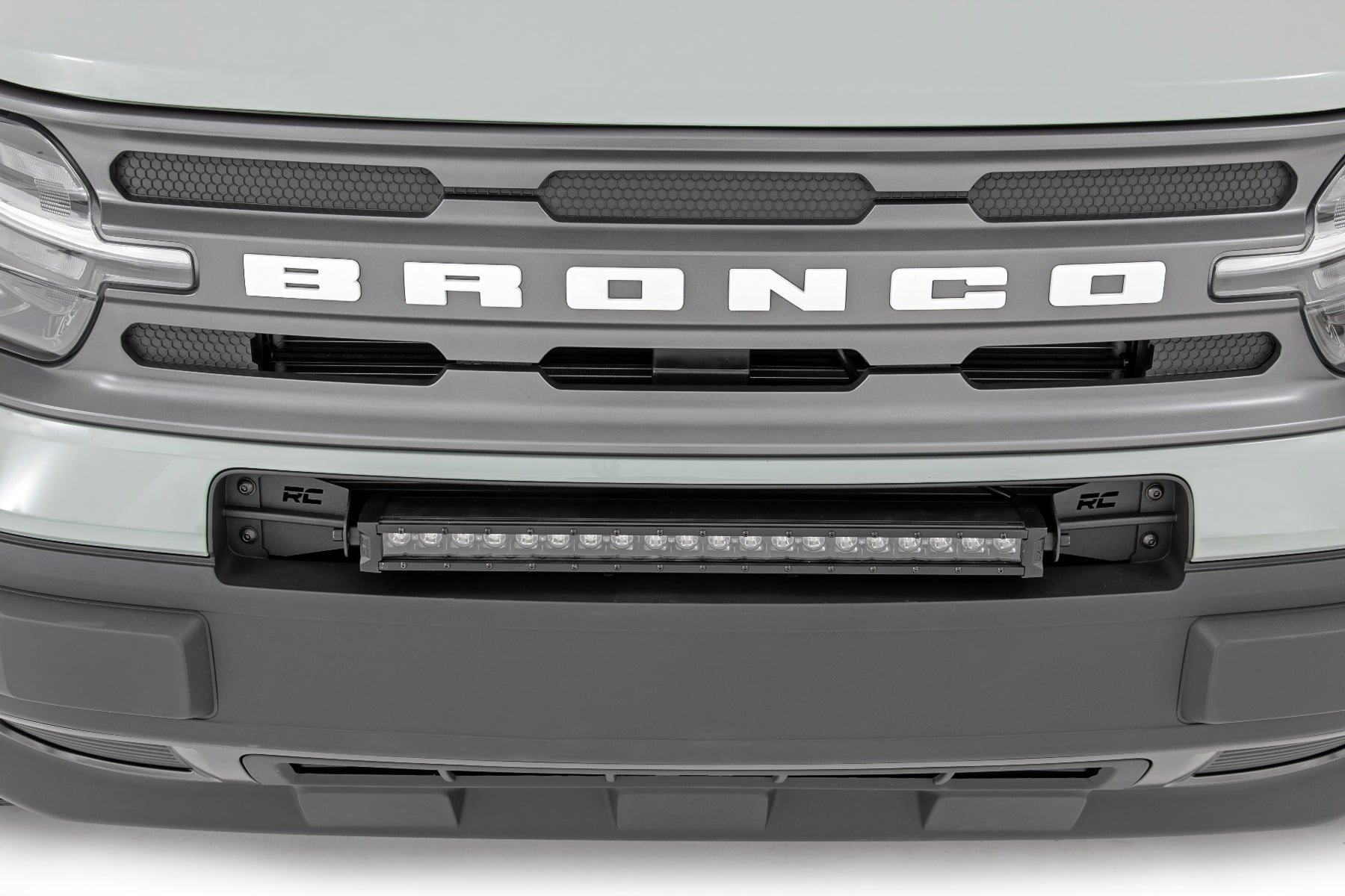 LED-Beleuchtungsset | Stoßstangenmontage | 20" Schwarz, einreihig | Ford Bronco Sport (21–26) — Bild 5