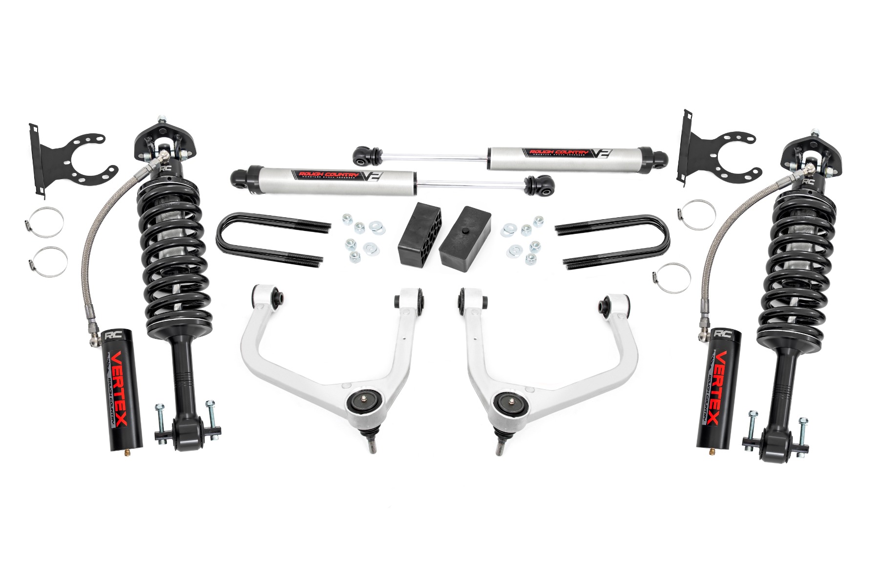 3,5-Zoll-Lift Kit | Einblattfeder hinten | Vertex/V2 | GMC Sierra 1500 (2025–2026)