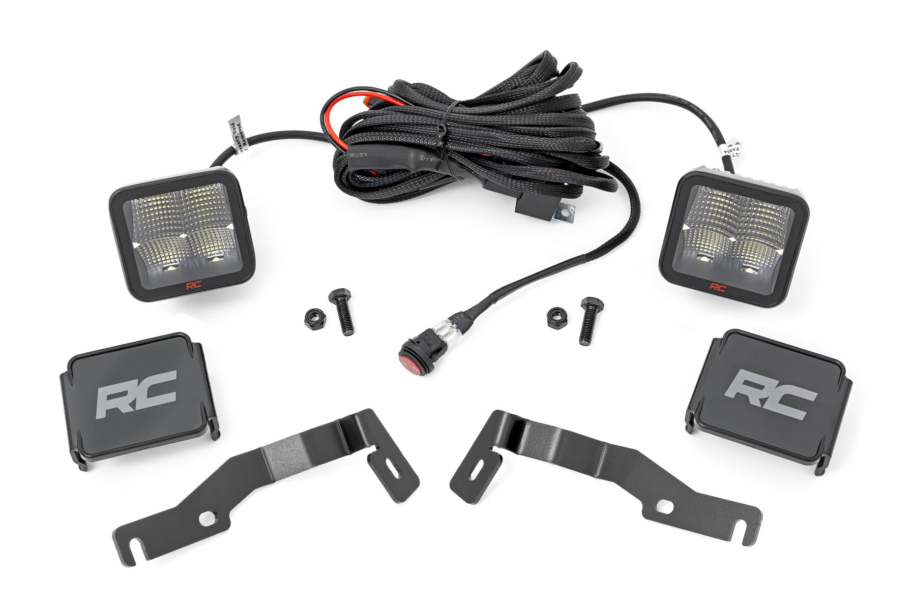 LED-Beleuchtungsset | Einbau in die Seitenleiste | 2" Spectrum-Paar | Spot | Toyota Tacoma (24–26) — Bild 2