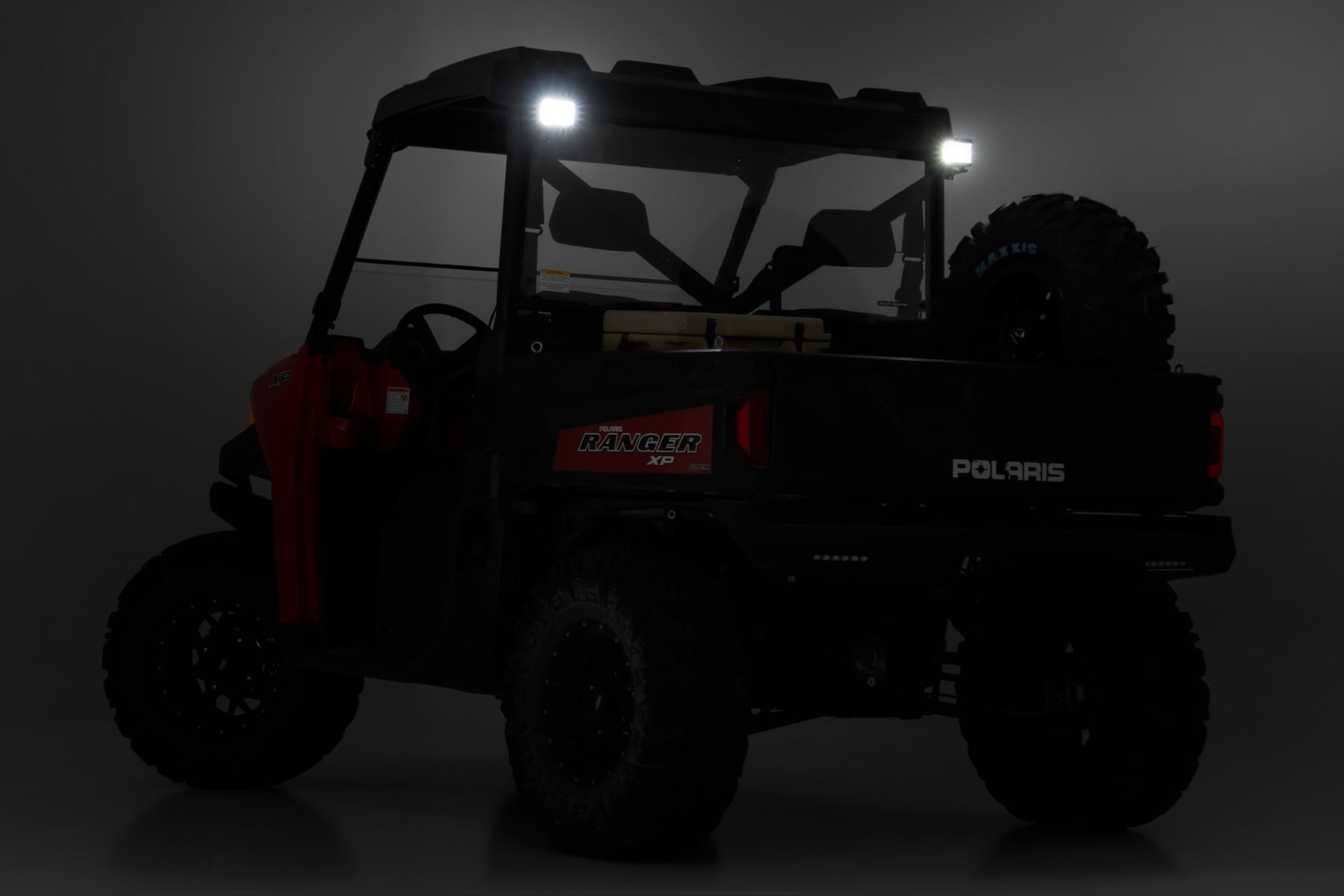 LED-Leuchte | RR-Käfighalterung | 2 Zoll Black Spot, Paar | Polaris Ranger 1000/Ranger XP 900/1000 — Bild 7