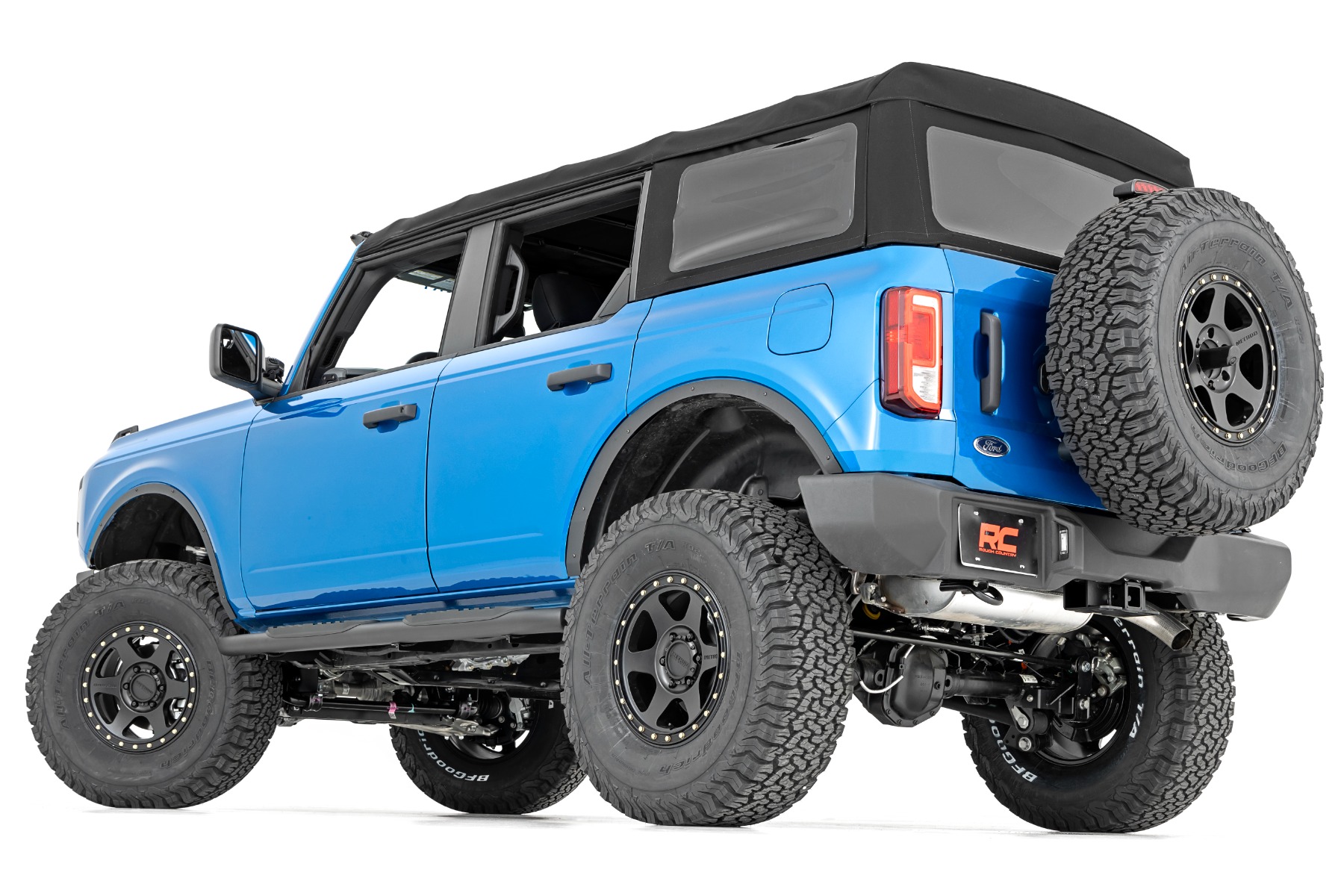 Oval Nerf Step | 4-Door | Black | Ford Bronco 4WD (2021-2026) — Bild 4