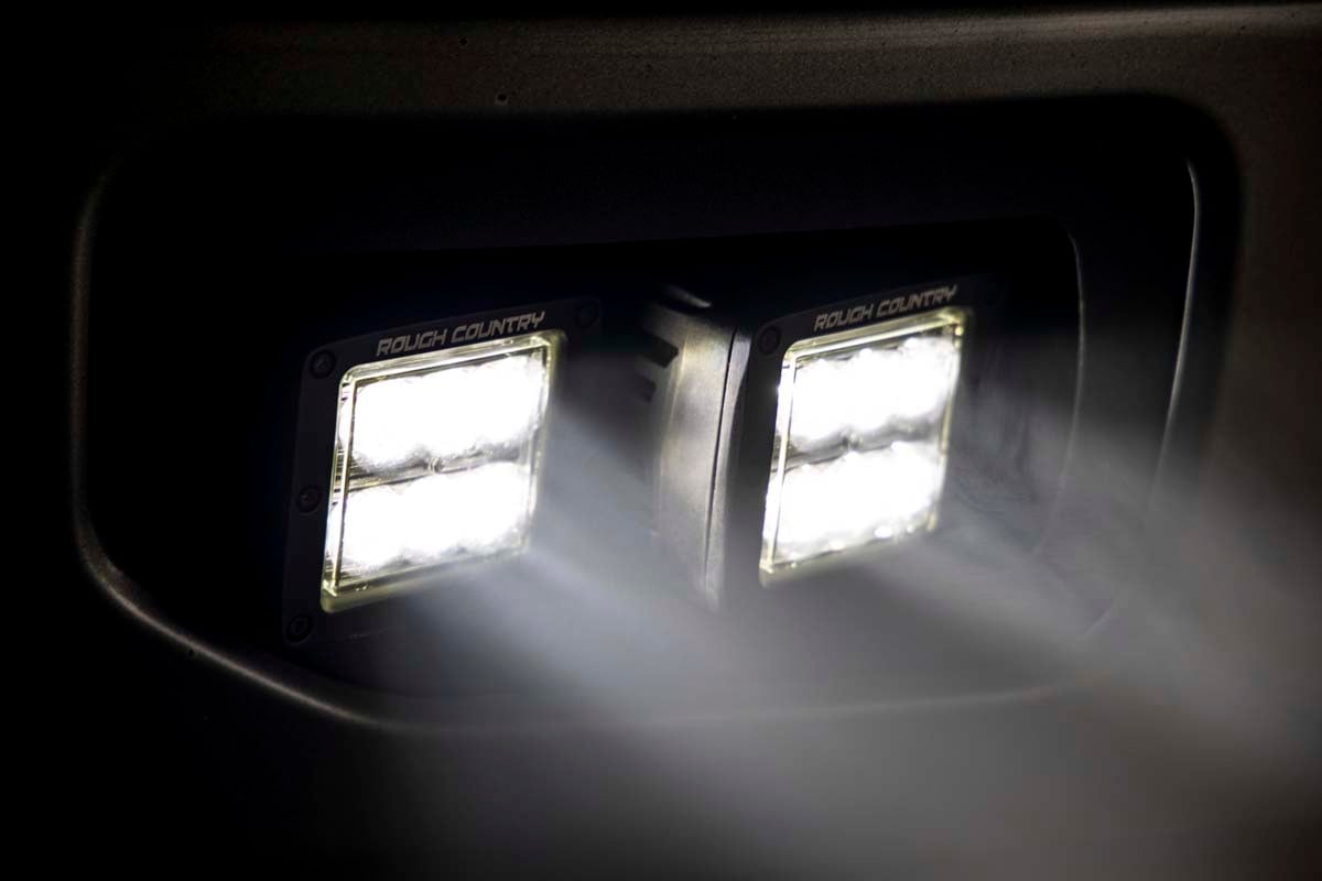 LED-Beleuchtungsset | Nebelscheinwerferhalterung | Doppelpack 2 Zoll schwarz | Spot | Ford F-150 (2015–2017) — Bild 7