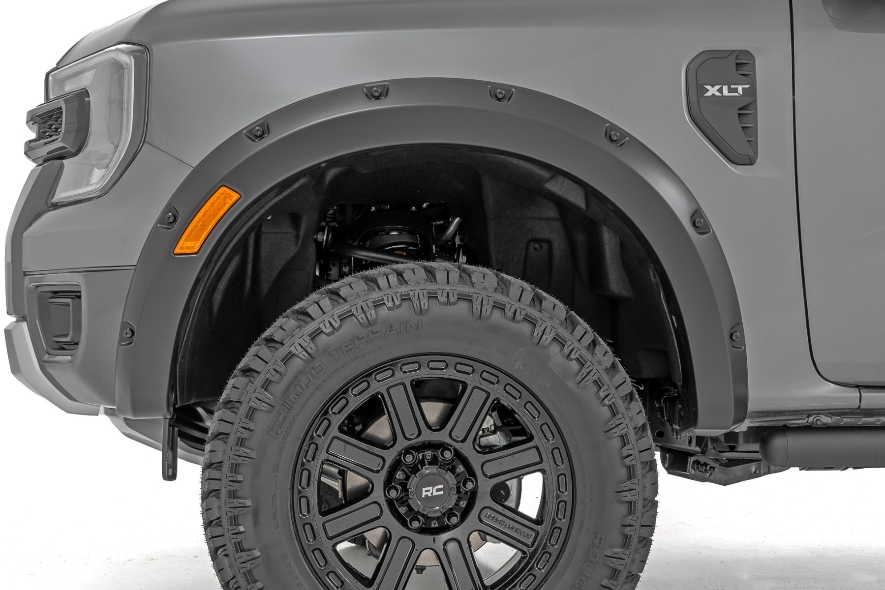 Pocket-Kotflügelverbreiterungen | M7 Carbonized Grey | Ford Ranger 2WD/4WD (2024–2026) — Bild 4