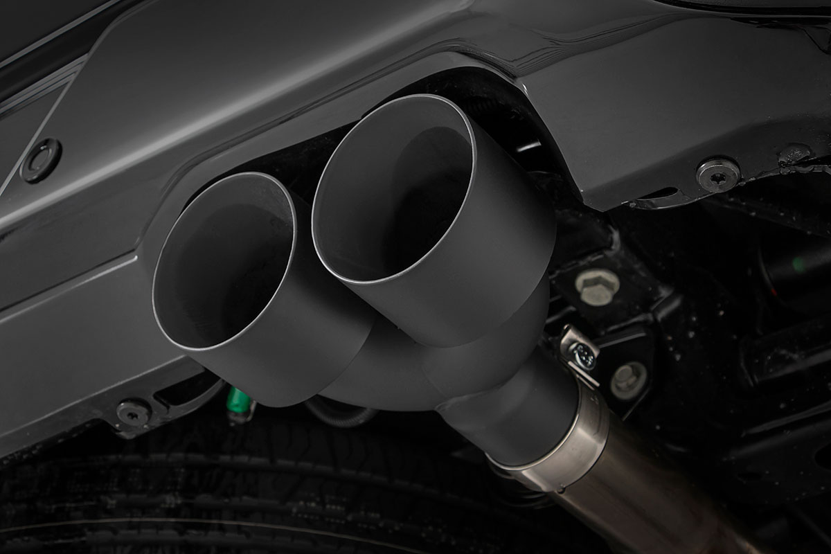 Hochleistungs-Cat-Back-Auspuff | 6,2 l | 5'8" & 6'6" Ladefläche | Chevy/GMC Sierra/Silverado 1500 (19–26) — Bild 6