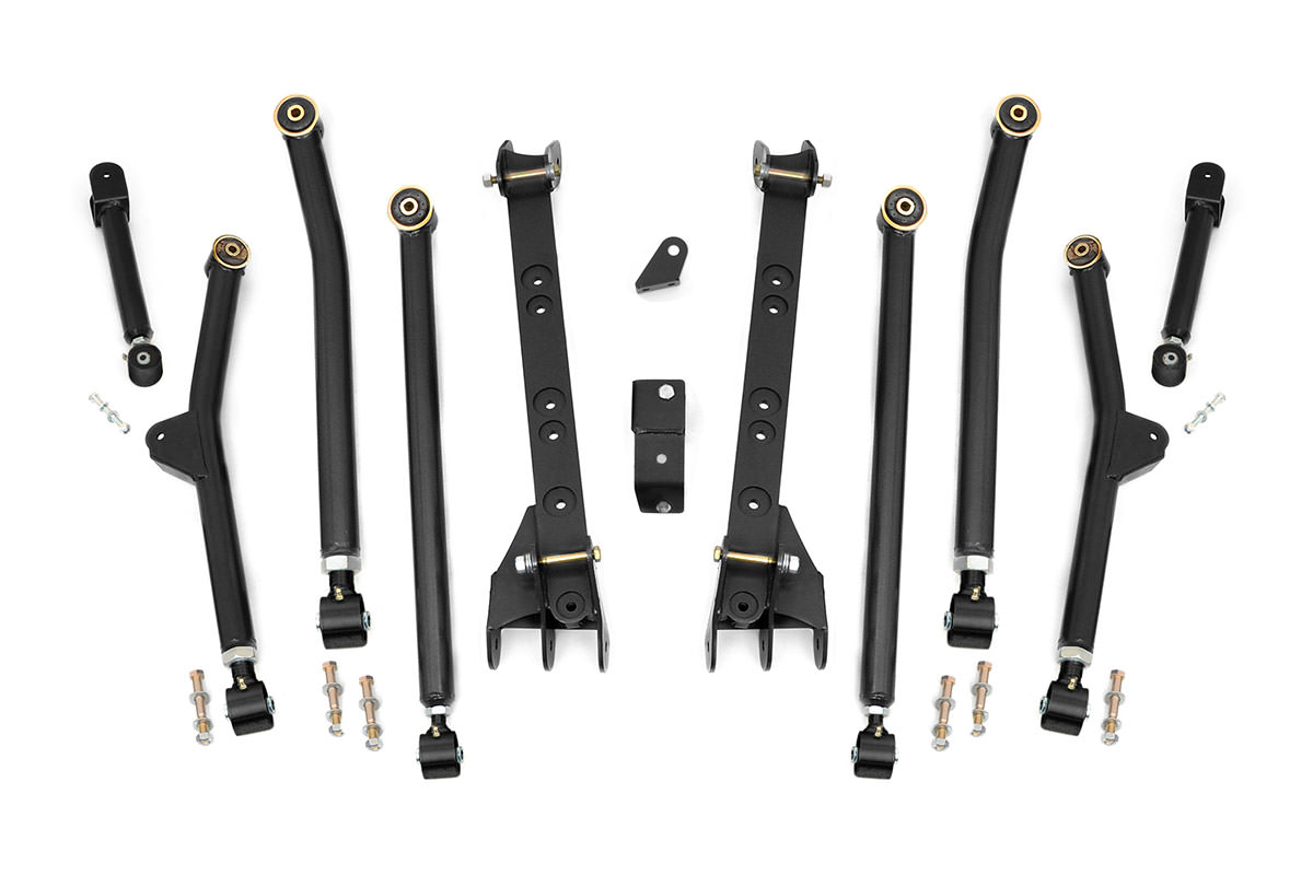 Long-Arm-Tuning-Kit | 4–6 Zoll Höherlegung | Jeep Wrangler TJ 4WD (1997–2006)