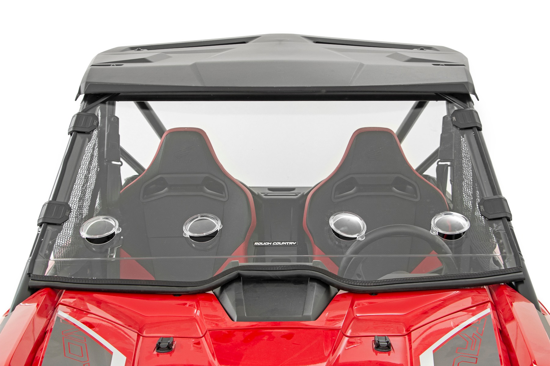 Belüftete Vollwindschutzscheibe | Kratzfest | Honda Talon 1000 — Bild 5
