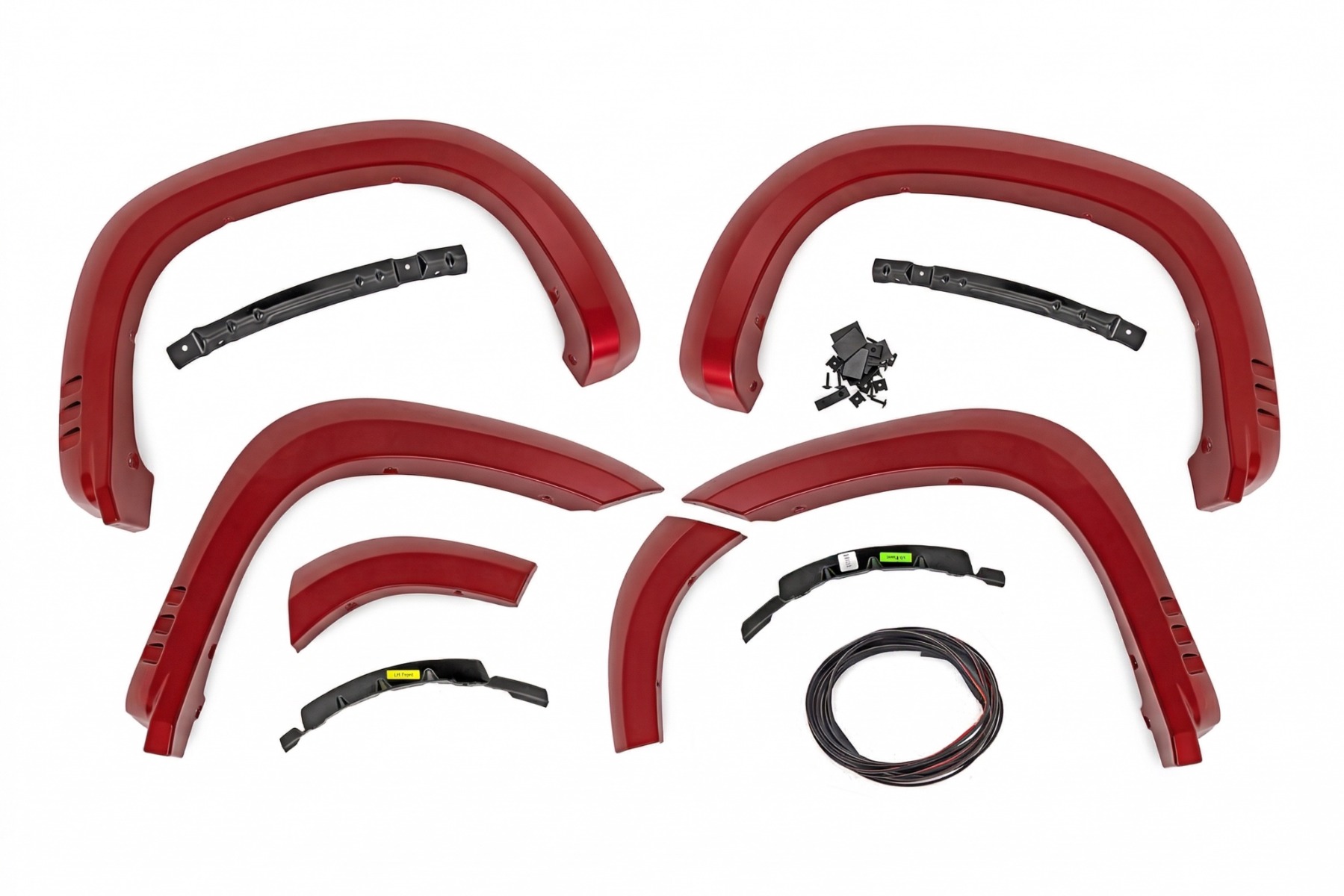 SF1 Kotflügelverbreiterungen | GCN Victory Red | Chevy Silverado 1500 2WD/4WD (2019–2026) — Bild 4