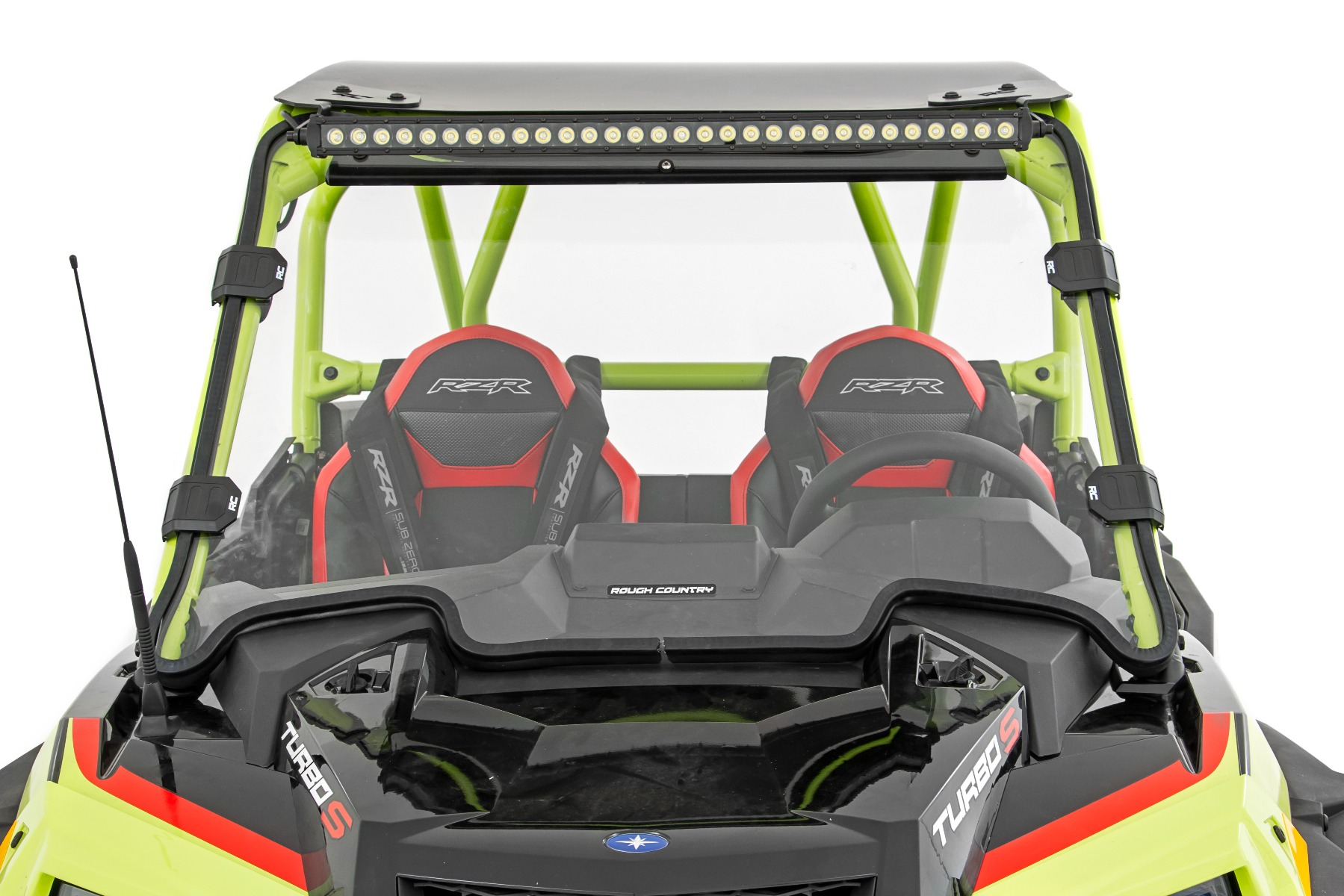 LED-Beleuchtungsset | 30 Zoll, gebogen | Fronthalterung | Black Series | Polaris RZR Turbo S4 — Bild 3