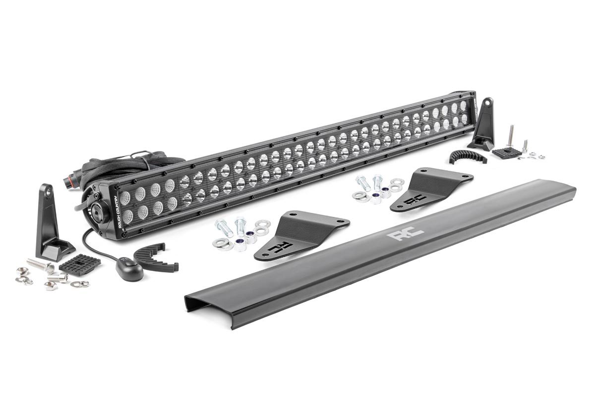 LED-Beleuchtungsset | Stoßstangenmontage | 30 Zoll Schwarz, zweireihig | Toyota 4Runner (2014–2020) — Bild 2