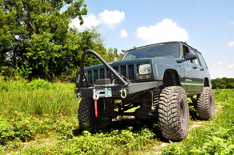 Front-Stoßstange für die Seilwinde | Jeep Cherokee XJ 2WD/4WD (1984–2001) — Bild 6