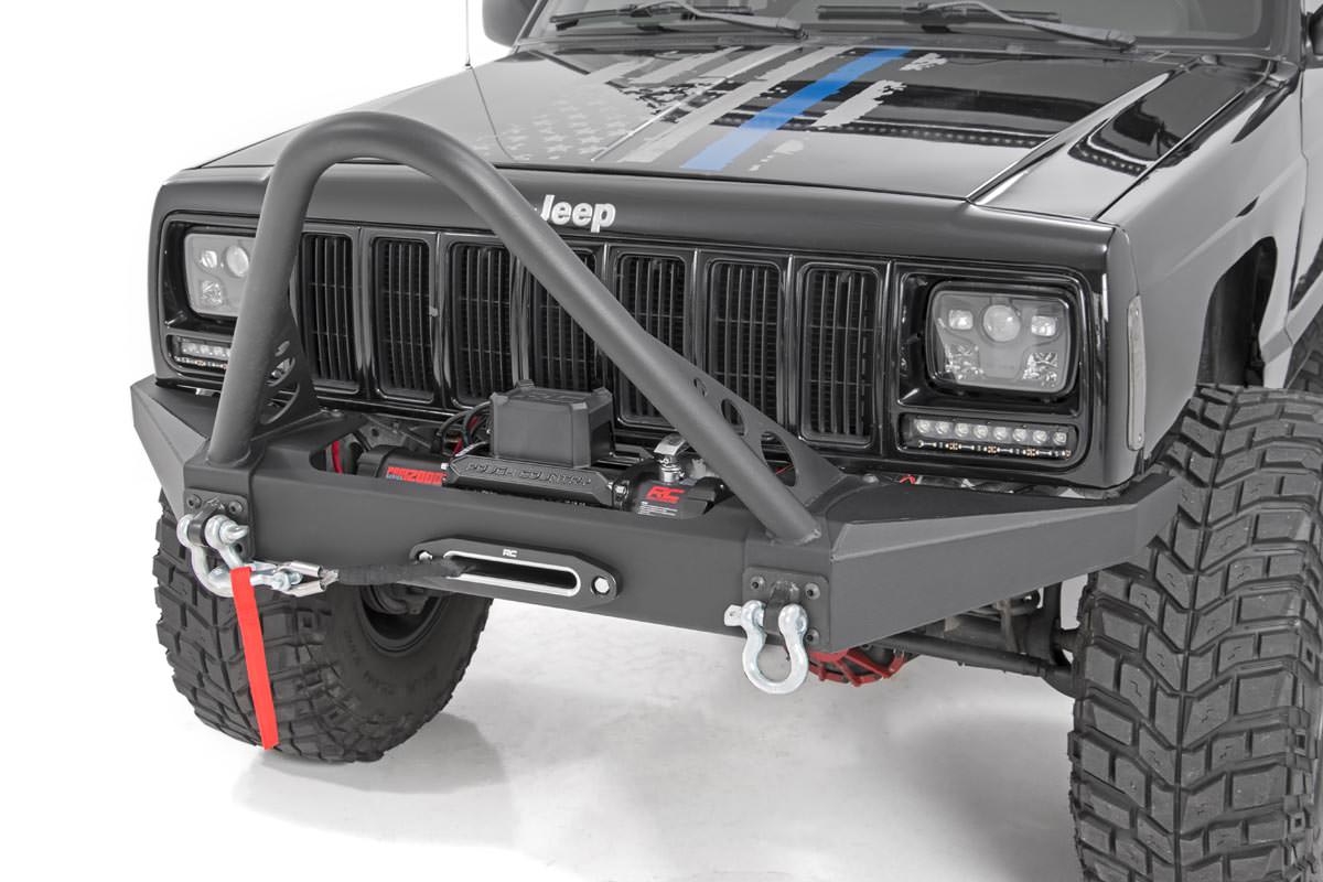 Front-Stoßstange für die Seilwinde | Jeep Cherokee XJ 2WD/4WD (1984–2001) — Bild 5