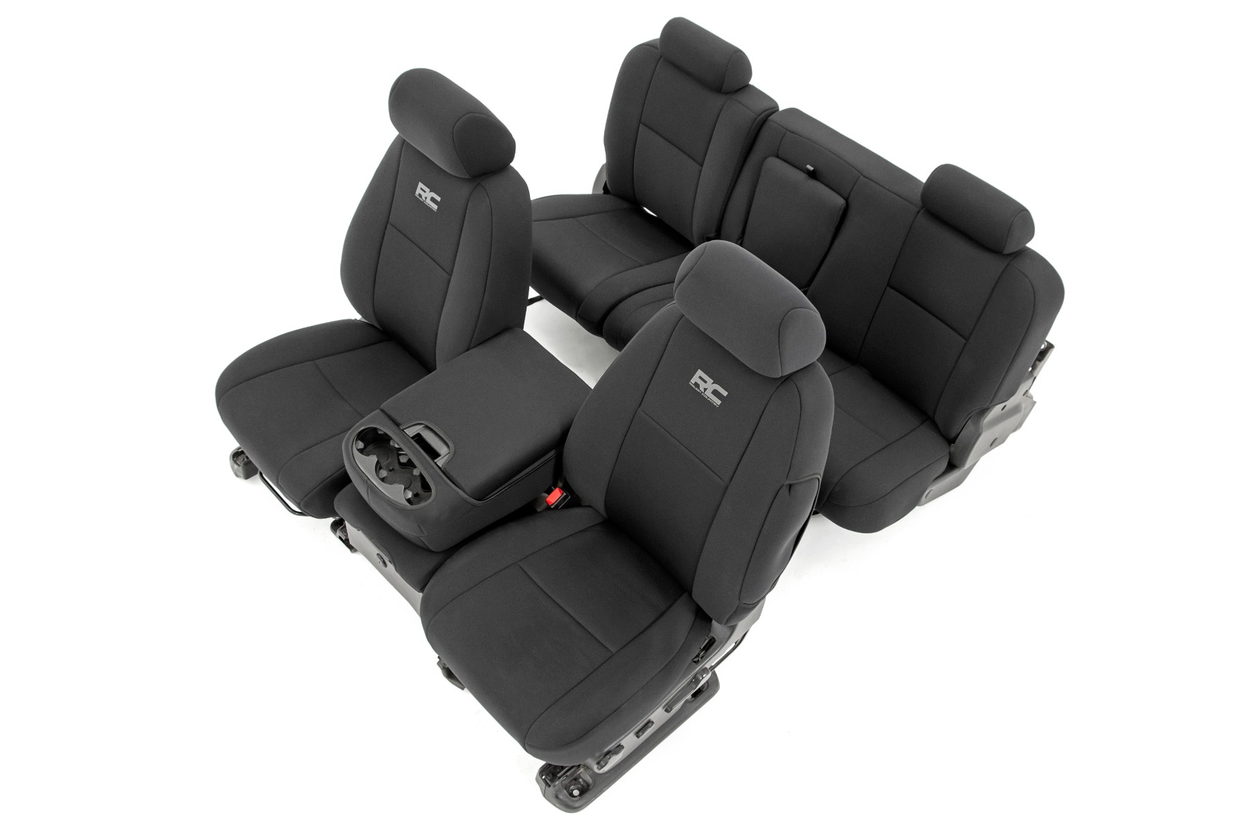 Sitzbezüge | FR 40/40/20 & RR durchgehende Sitzbank | Chevy/GMC 1500/2500HD (07–13)