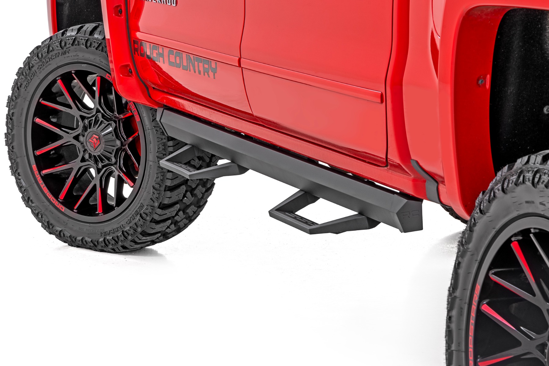 SRL2 verstellbare Aluminium-Trittstufe | Doppelkabine | Chevy/GMC 1500/2500HD/3500HD (07–18 & Classic)