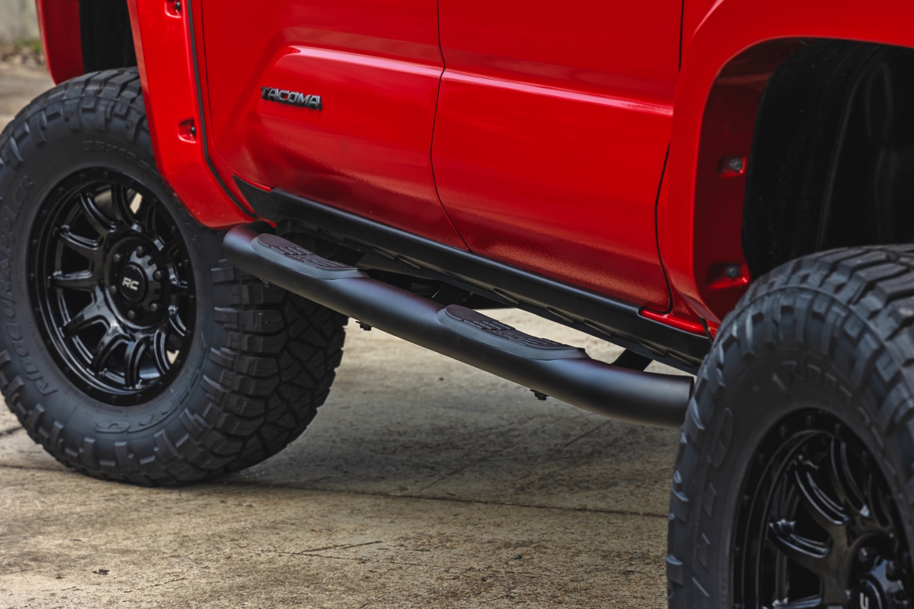 Trittrohre | 3-Zoll-Rohr | Doppelkabine | Toyota Tacoma 2WD/4WD (2024–2026) — Bild 9