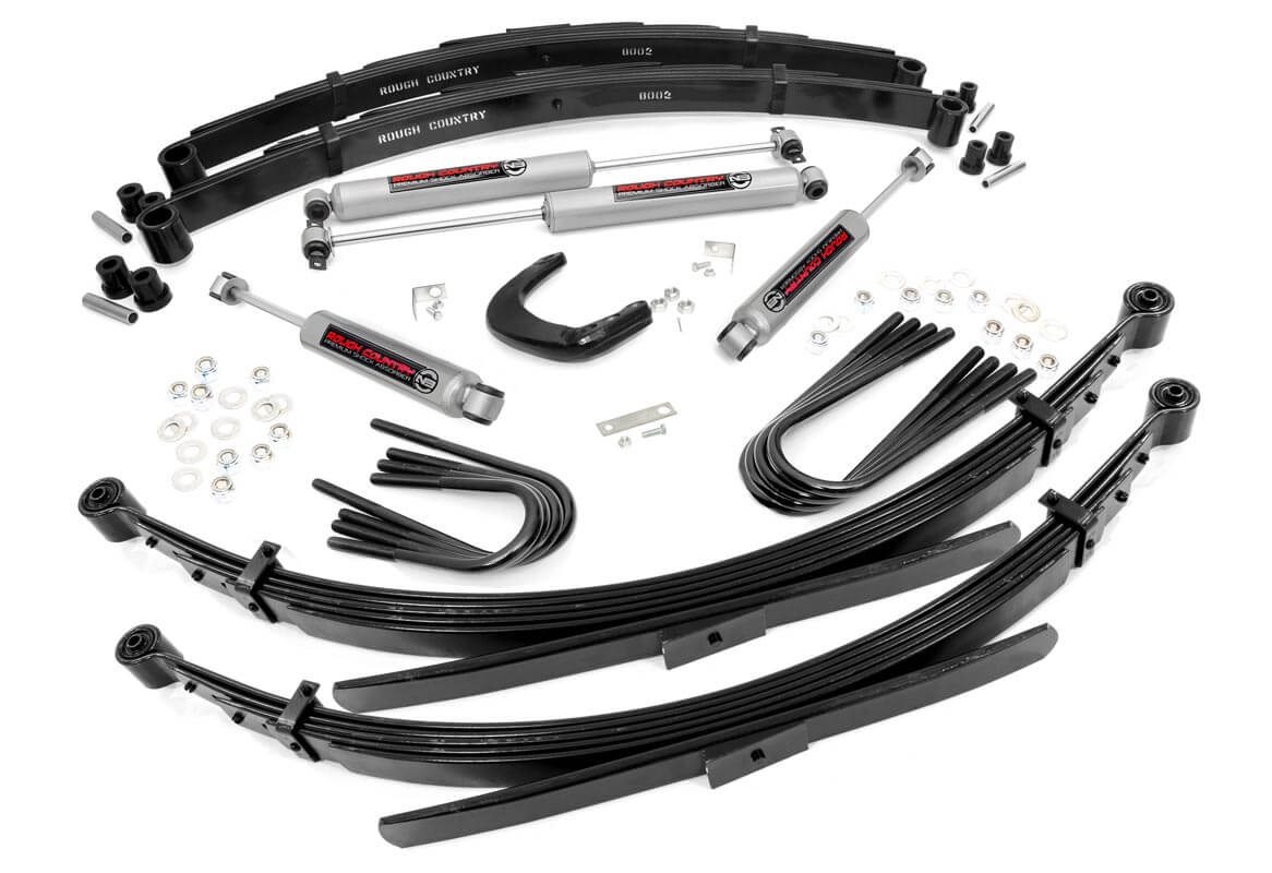 4-Zoll-Lift Kit | Hinterradfedern | Chevy/GMC C10/K10 Pickup & SUV/K5 Blazer (77–91)