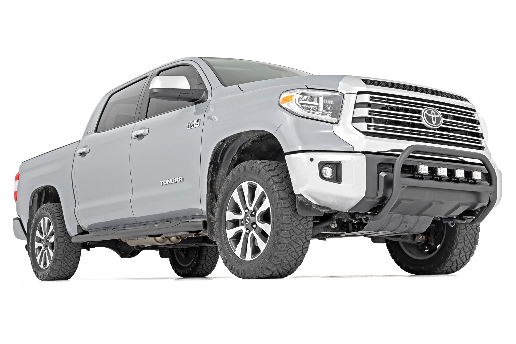 Ovale Nerf-Trittstufe | Doppelkabine | Schwarz | Toyota Tundra 2WD/4WD (2007–2021) — Bild 2