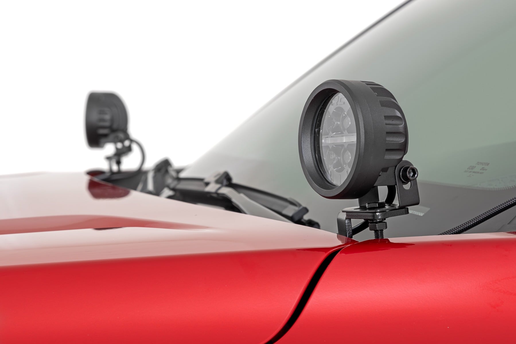 LED-Beleuchtungsset | Grabenmontage | Black Series Round | 3,5 Zoll | Gelbes Tagfahrlicht | Toyota Tacoma (24–26) — Bild 7