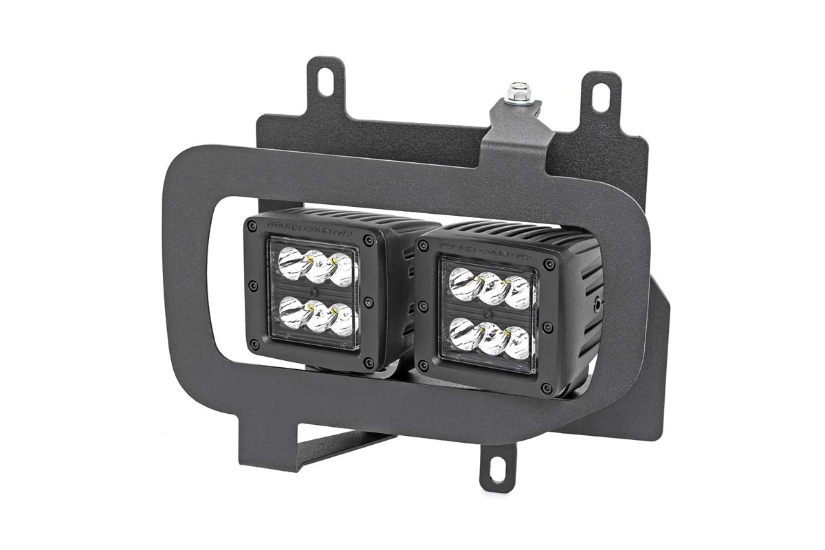 LED-Beleuchtungsset | Nebelscheinwerferhalterung | Doppelpack 2 Zoll schwarz | Spot | Ford F-150 (2015–2017) — Bild 2