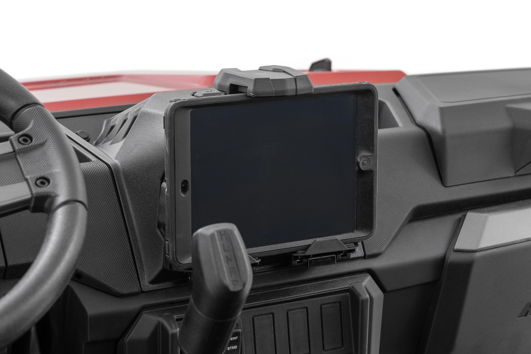 Stauraum in der Mittelkonsole | Tablet-Halterung | Polaris Ranger 1000 — Bild 2