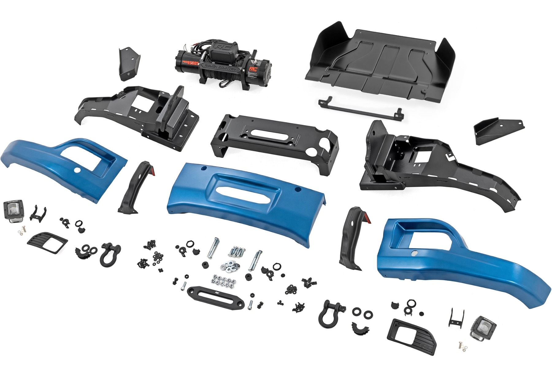 Front FXS Bumper | 12000S | GA0 North Sky Blue | Chevy Silverado 1500 (23-26) — Bild 6