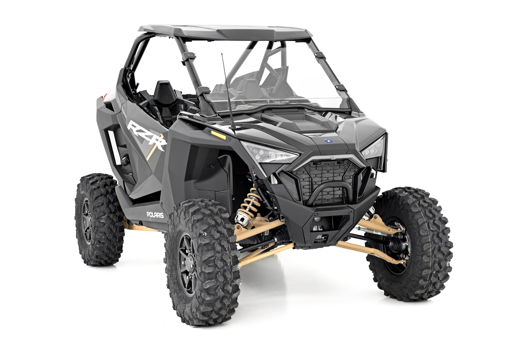 Full Windshield | Scratch Resistant | Polaris RZR Turbo R — Bild 6