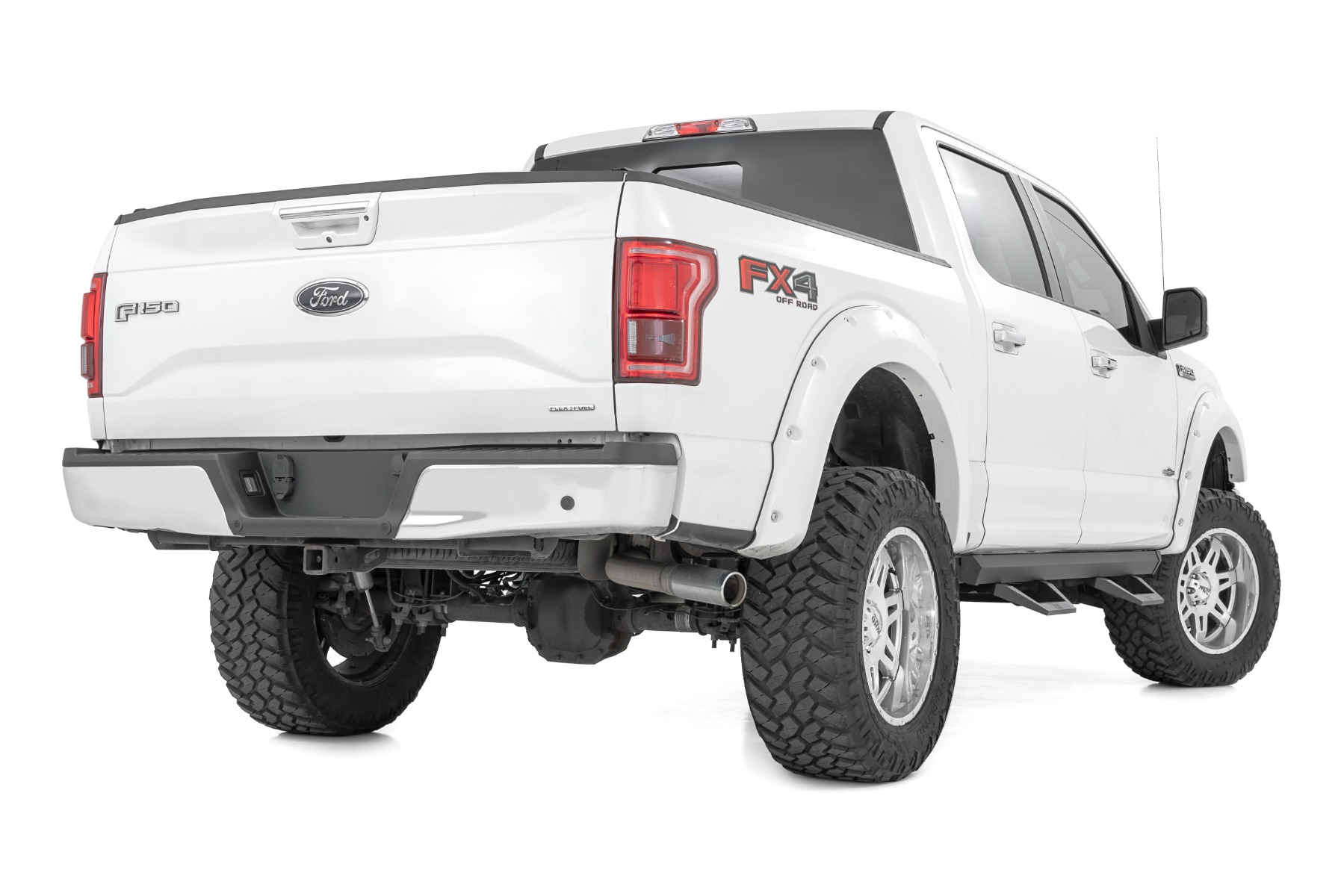 SRX2 verstellbare Aluminium-Trittstufe | Doppelkabine | Ford F-150/Lightning/F-250/F-350/Raptor (2015–2026) — Bild 3