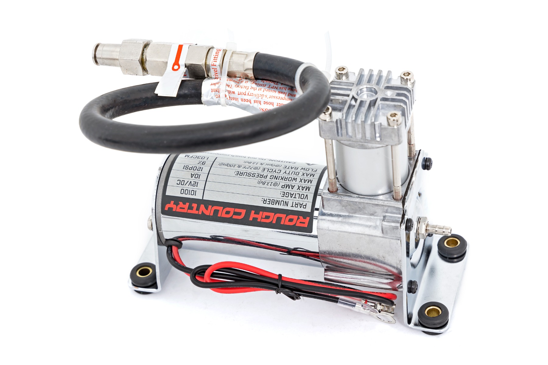 Airbag-Kompressor-Set für den Einbau im Fahrzeug mit Manometer — Bild 4