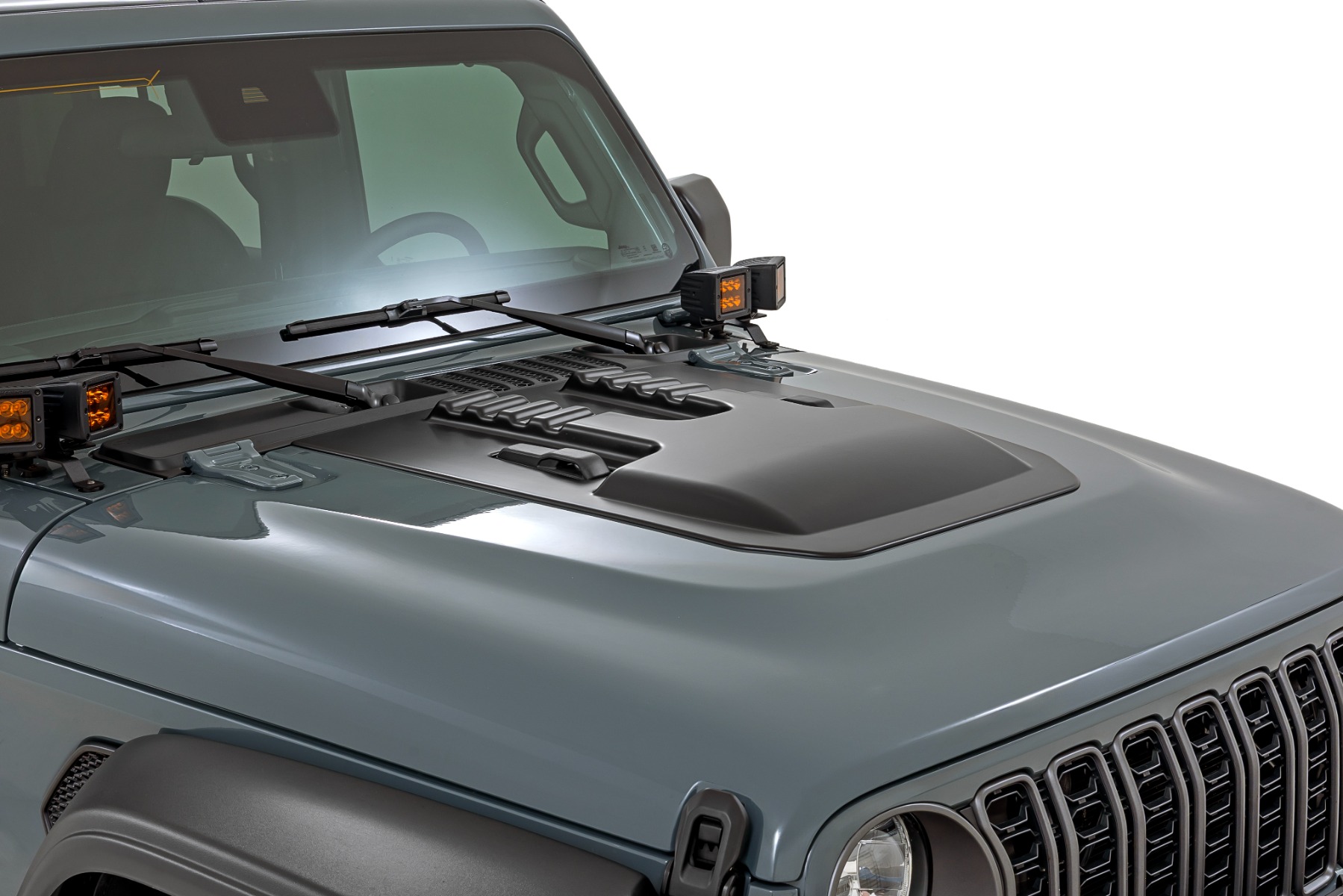 Motorhauben-Lufteinlass | PYV Hella Yella | Jeep Gladiator JT/Wrangler JL 4WD (2018–2026)